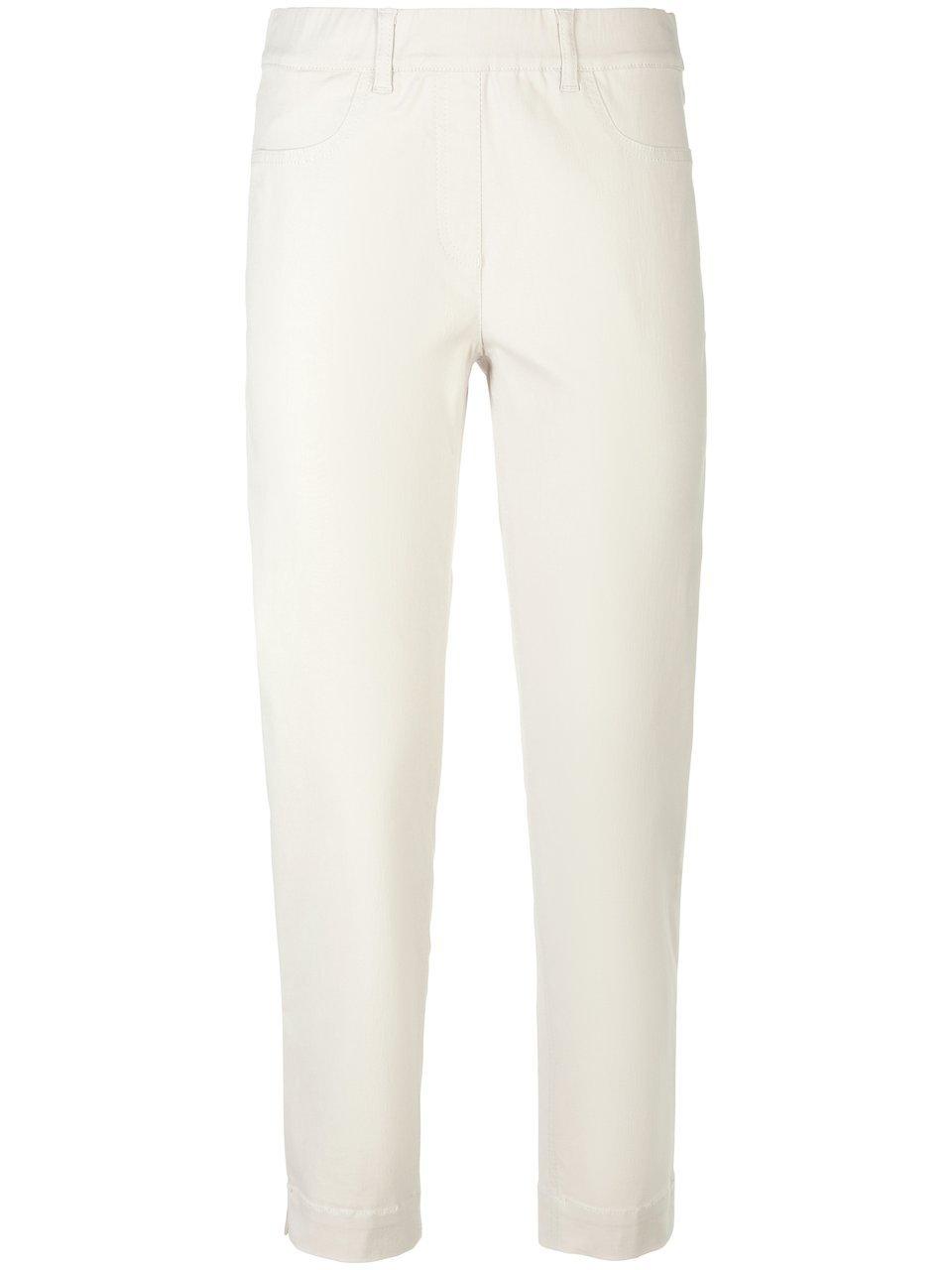 Enkellange broek pasvorm Sylvia Van Peter Hahn beige