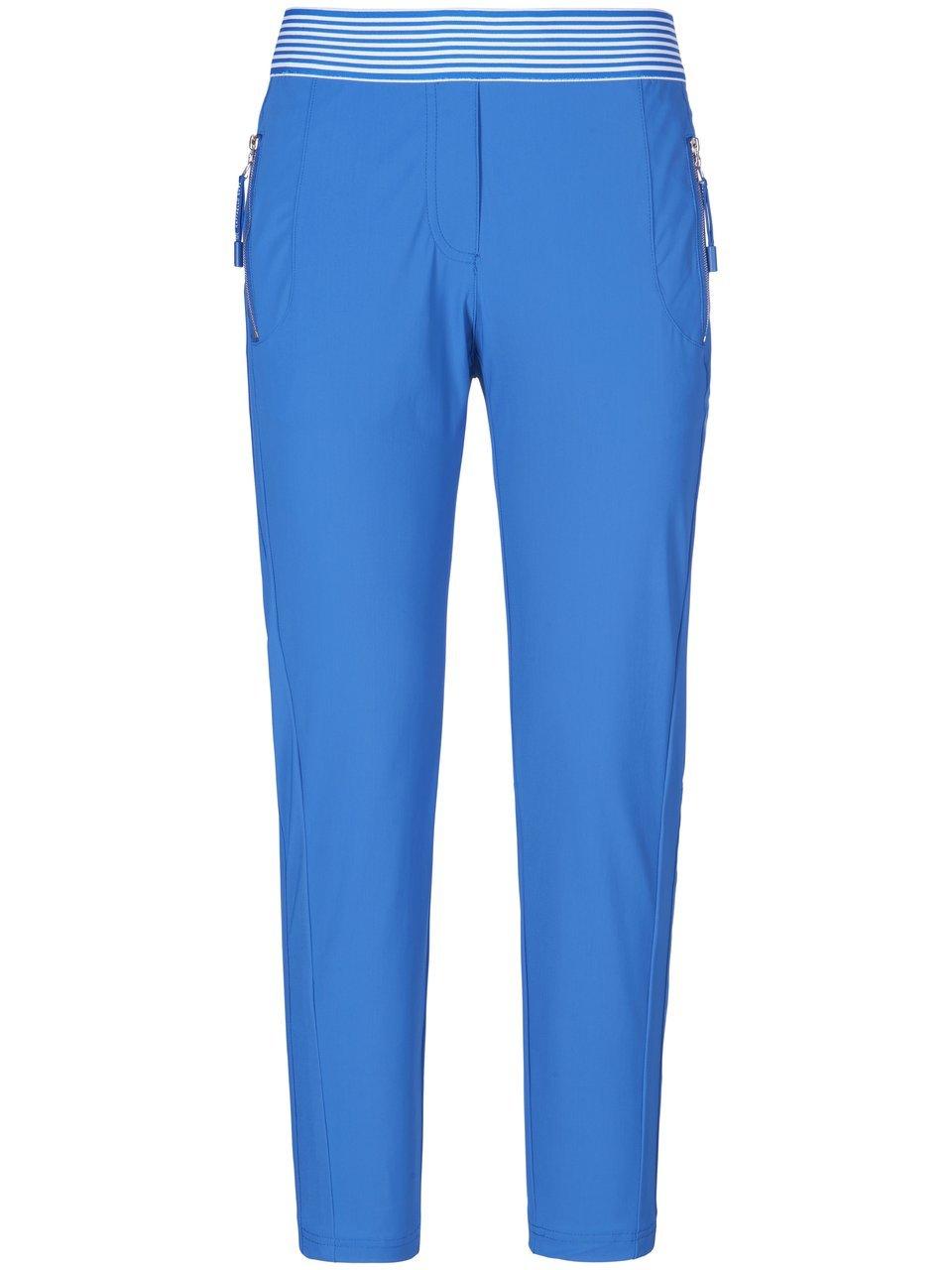 Enkellange broek zonder sluiting Van Raffaello Rossi blauw