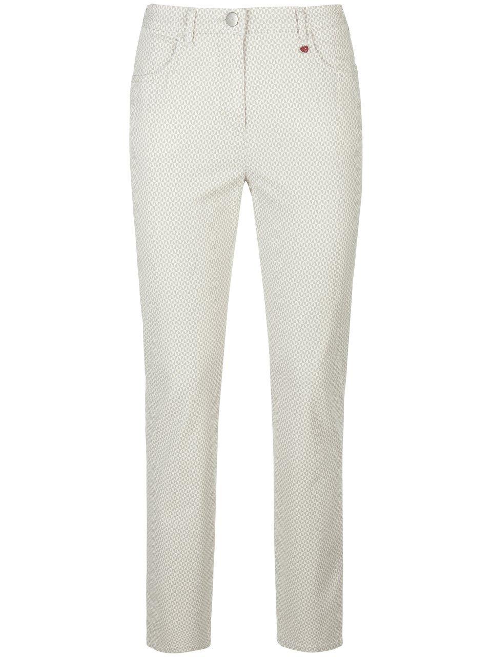 Enkellange broek in 4-pocketsmodel Van Relaxed by Toni beige