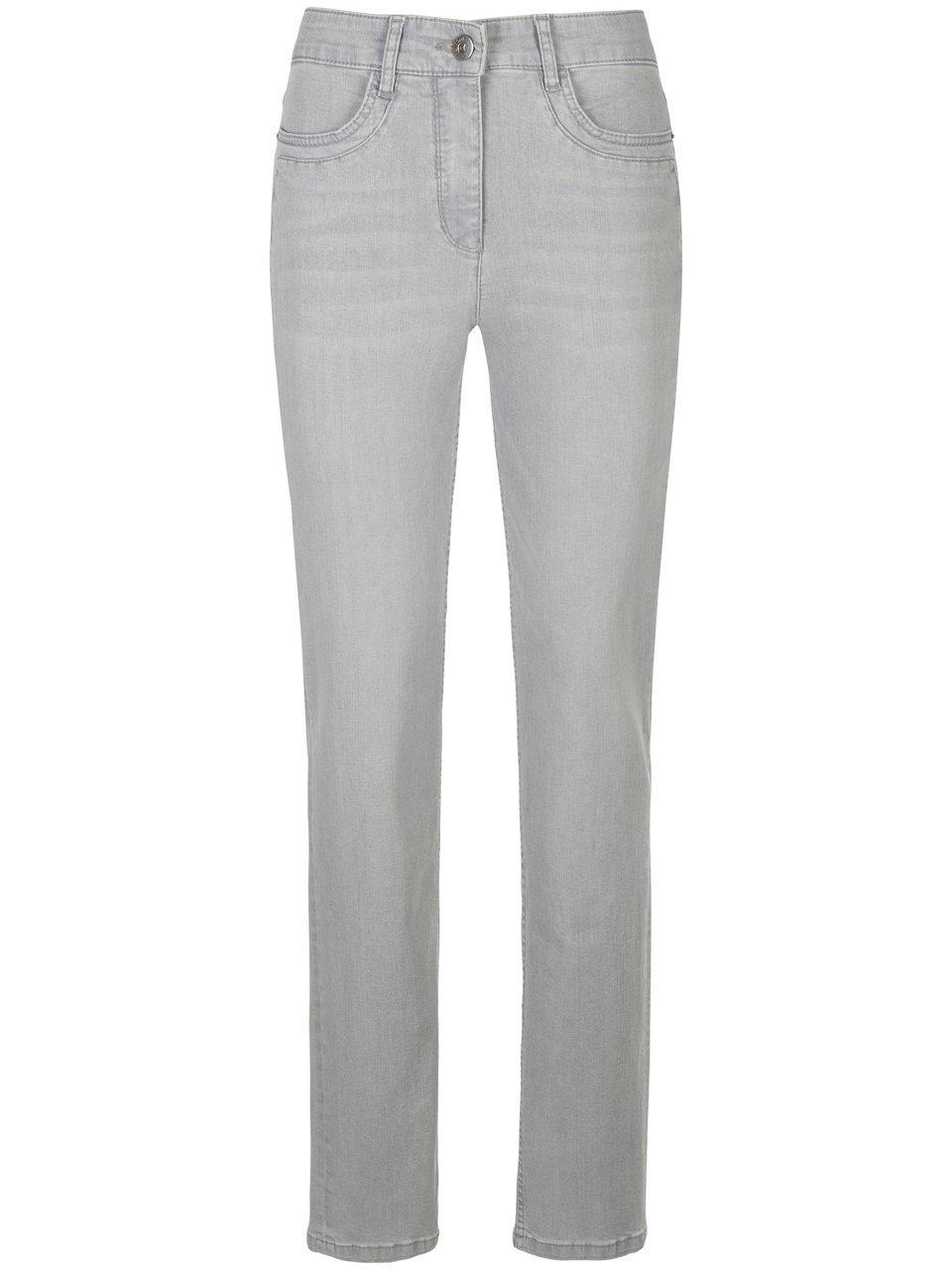 Jeans in 4-pocketsmodel Van TONI grijs