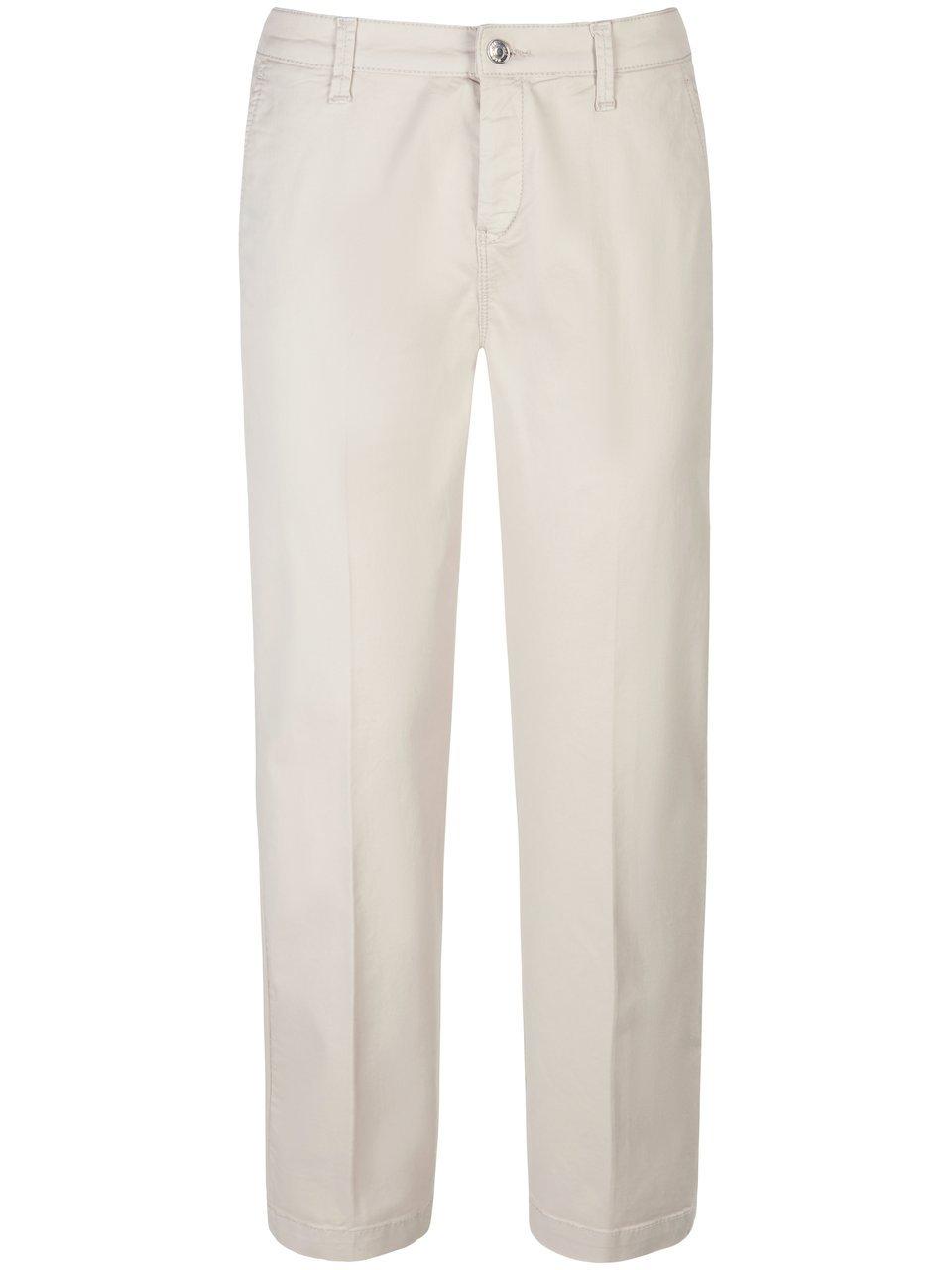 Straight Fit-7/8-broek model Chino Turn Up Van Mac beige