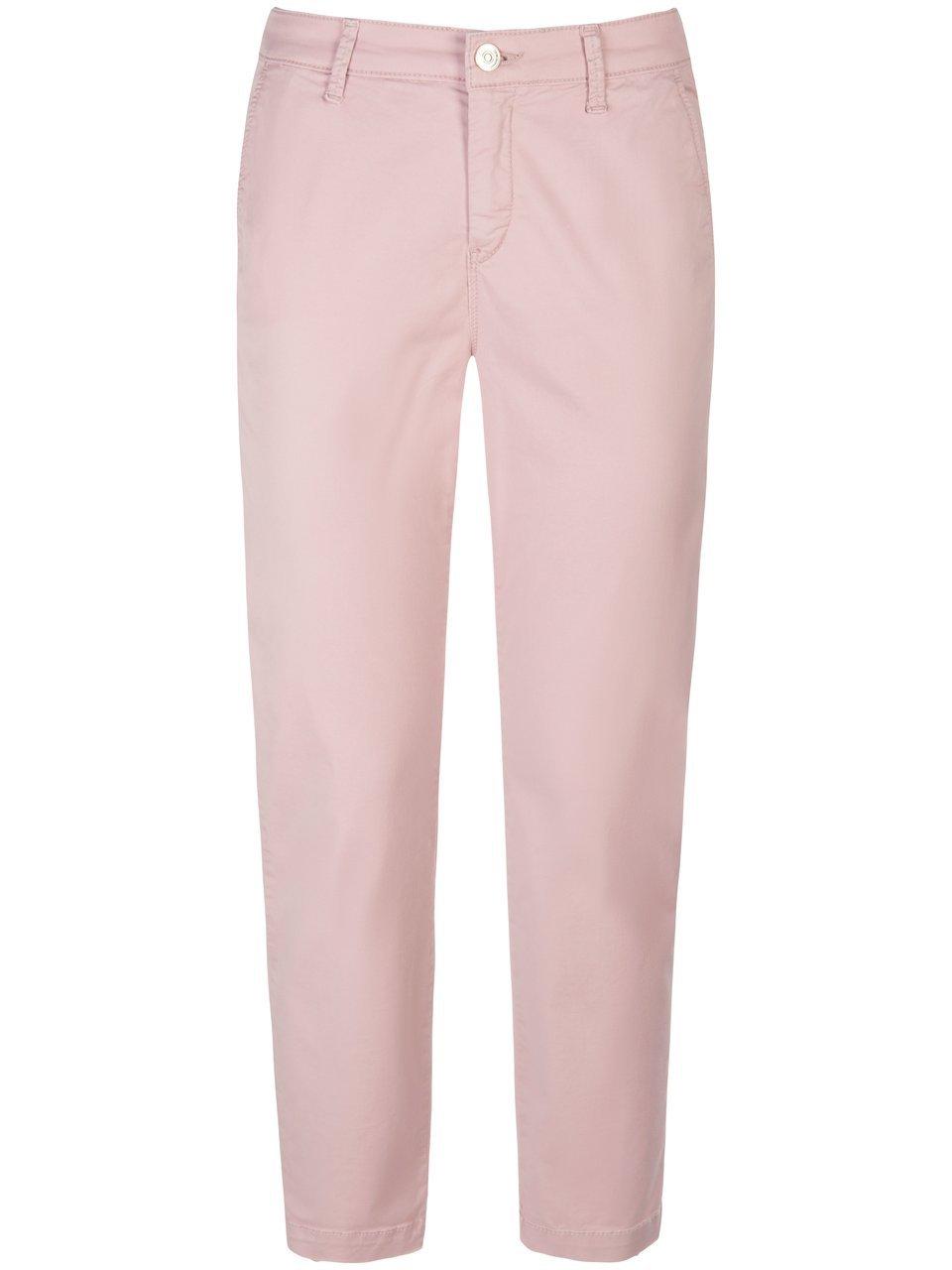 Straight Fit-7/8-broek model Chino Turn Up Van Mac roze