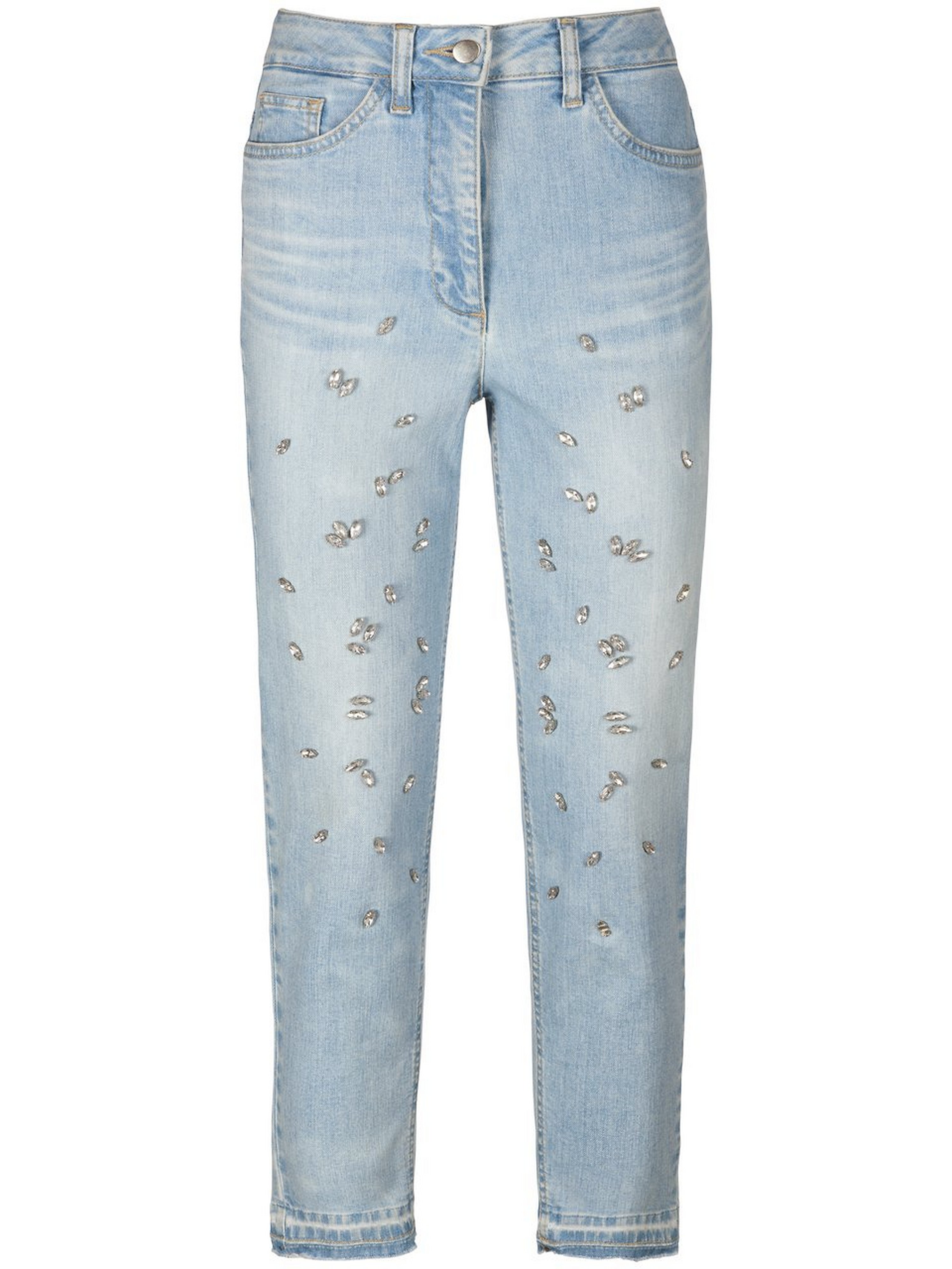 7-8-mom-jeans glittersteentjes Van Andjel denim
