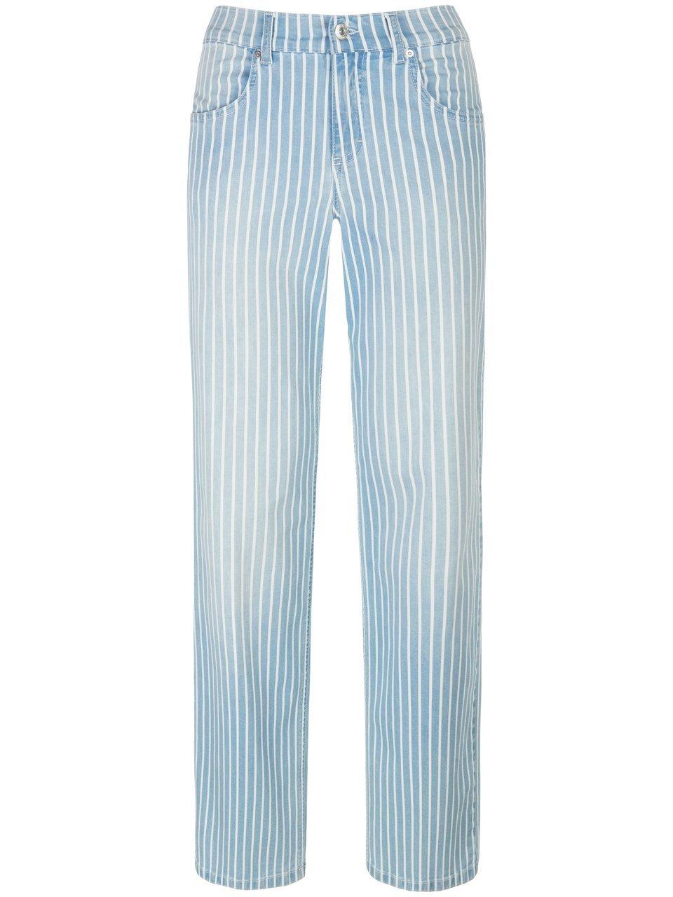 Wide Leg-jeans streepmotief Van ANGELS blauw