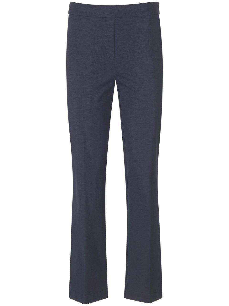 Lisette L. Le pantalon modelant longueur chevilles bleu fum