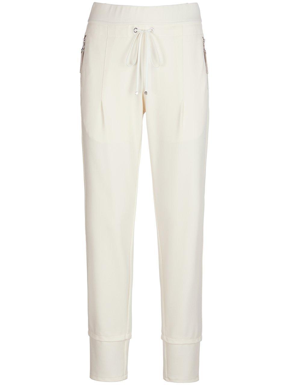 Broek in jogg-pant-stijl model Candy Van Raffaello Rossi wit