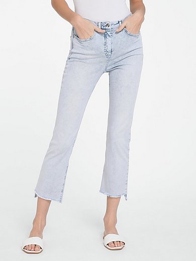 Marc Aurel - 7/8-jeans i 5-lomme-model - Blegblå