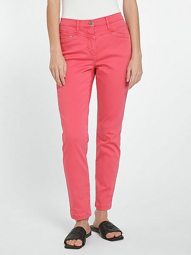 Fellow do homework theory Betty Barclay - Ankle-length jeans in 5-pocket style - flamingo