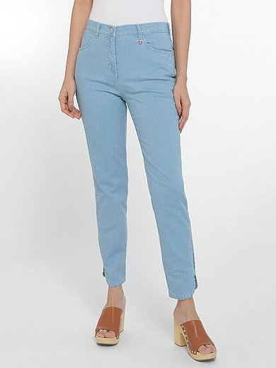 polet Diverse At hoppe Relaxed by Toni - 7/8-length jeans - bleached denim