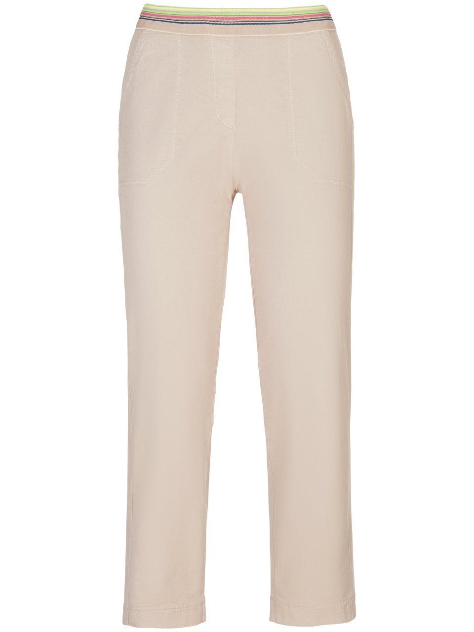 Broek in jogg-pant-stijl Van TONI beige