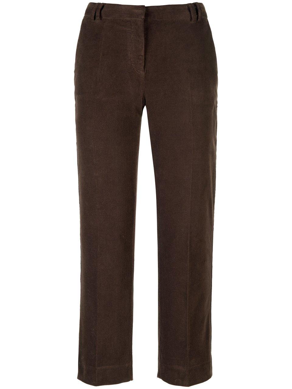 Enkellange tinneroy-broek haakjessluiting Van DAY.LIKE bruin
