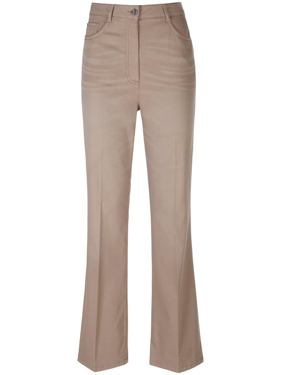 Jeans wijde pijpen Van BASLER beige
