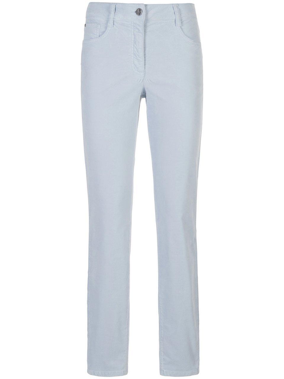 Broek in five-pocketsmodel Van BASLER blauw