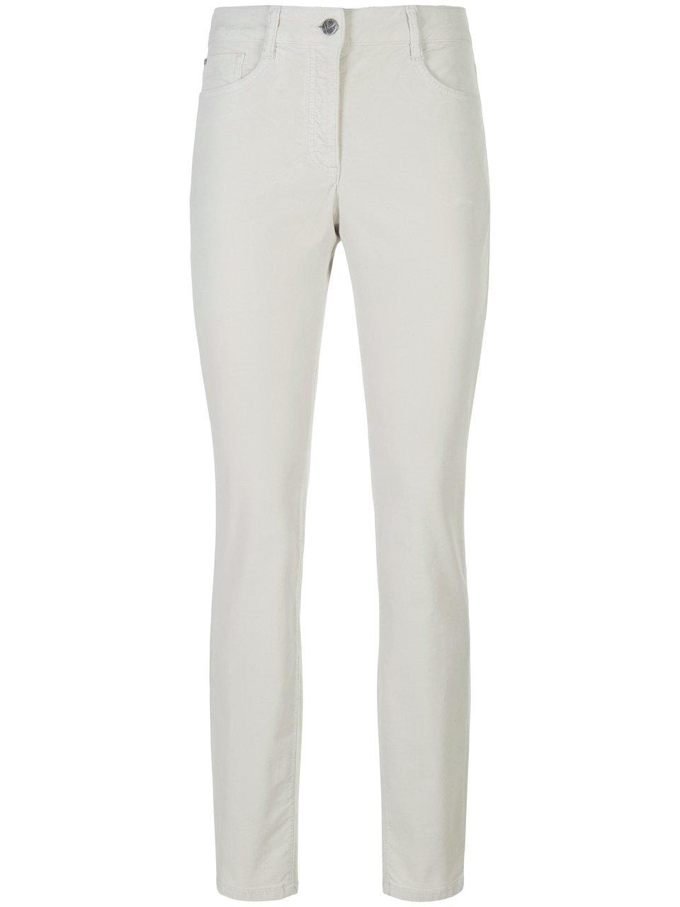 Broek in five-pocketsmodel Van BASLER beige