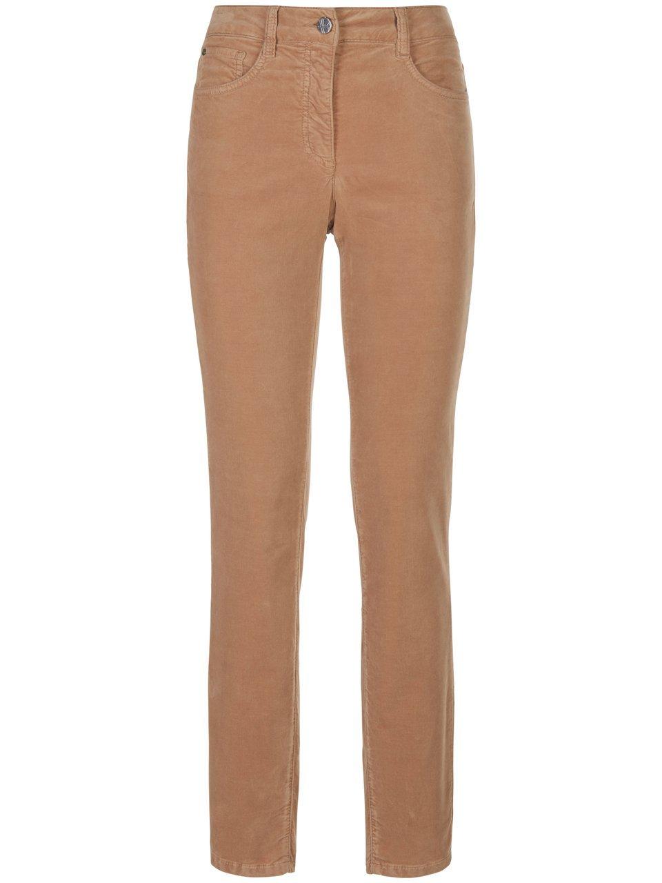 Broek in five-pocketsmodel Van BASLER beige