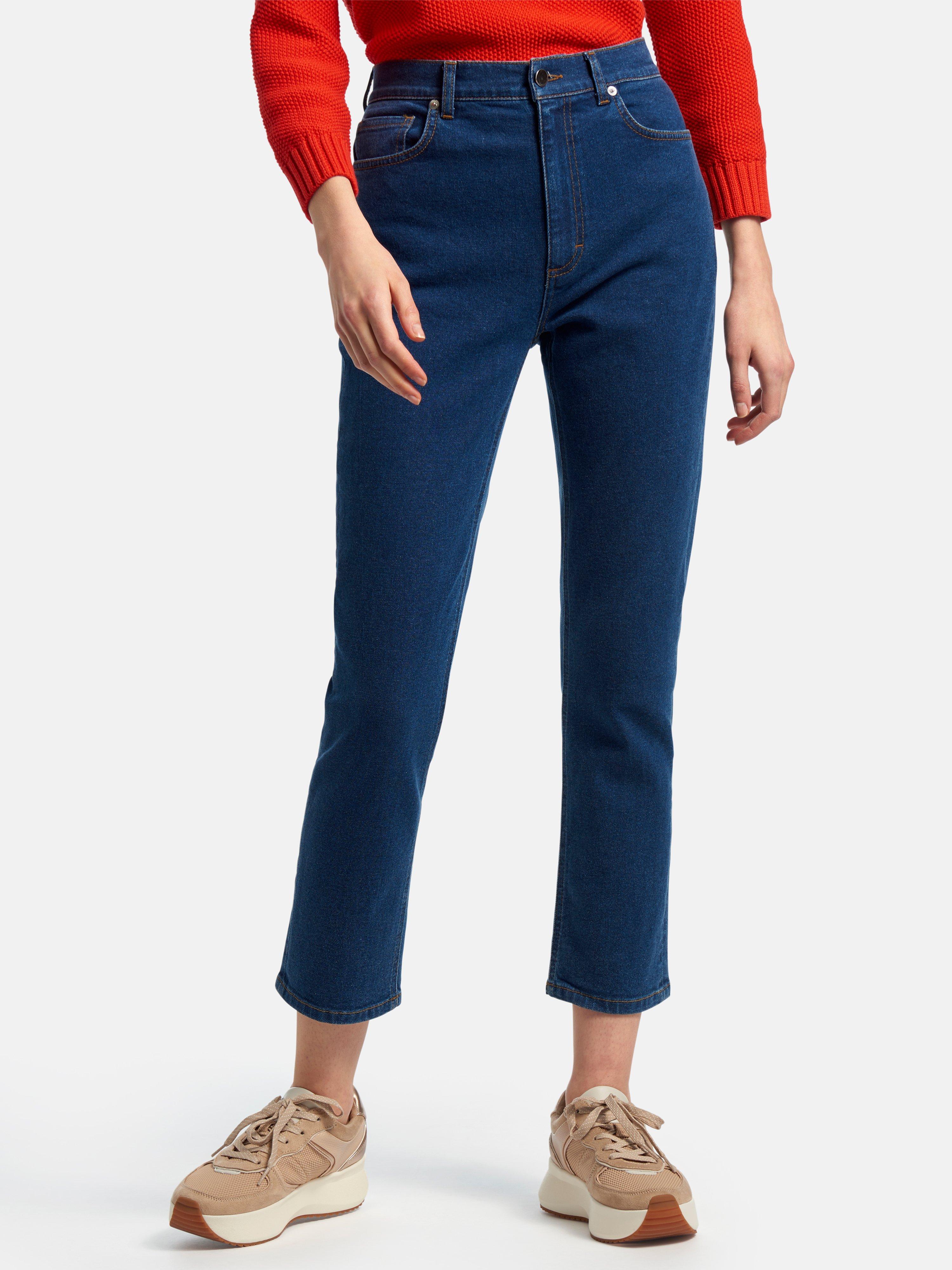 DAY.LIKE - Knöchellange Slim Fit-Jeans
