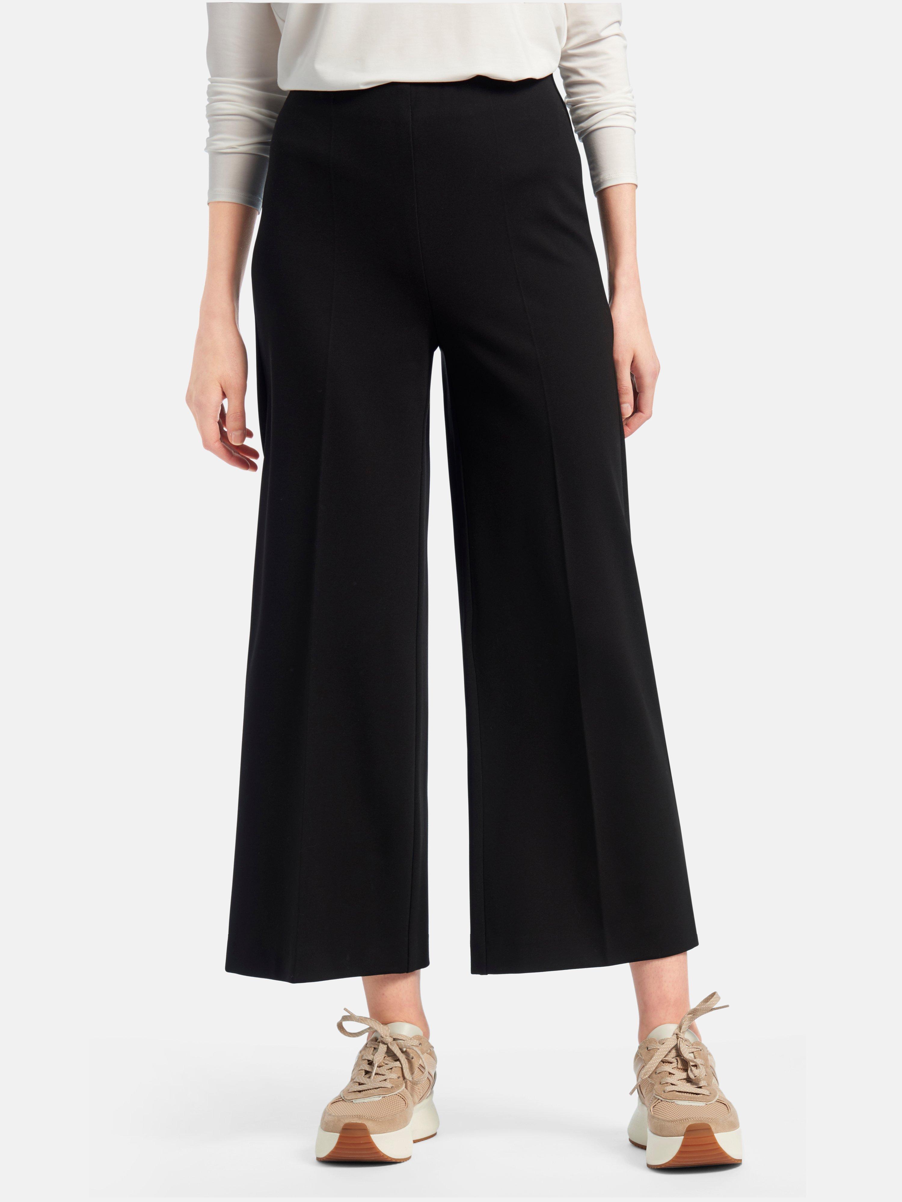 ankle black trousers