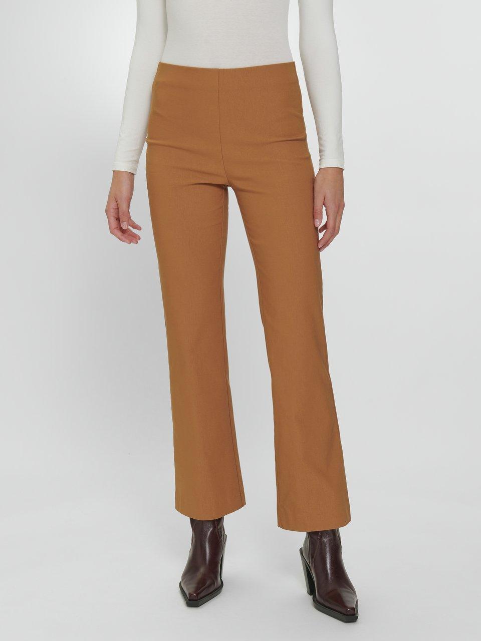 Peter Hahn Le pantalon coupe Barbara camel