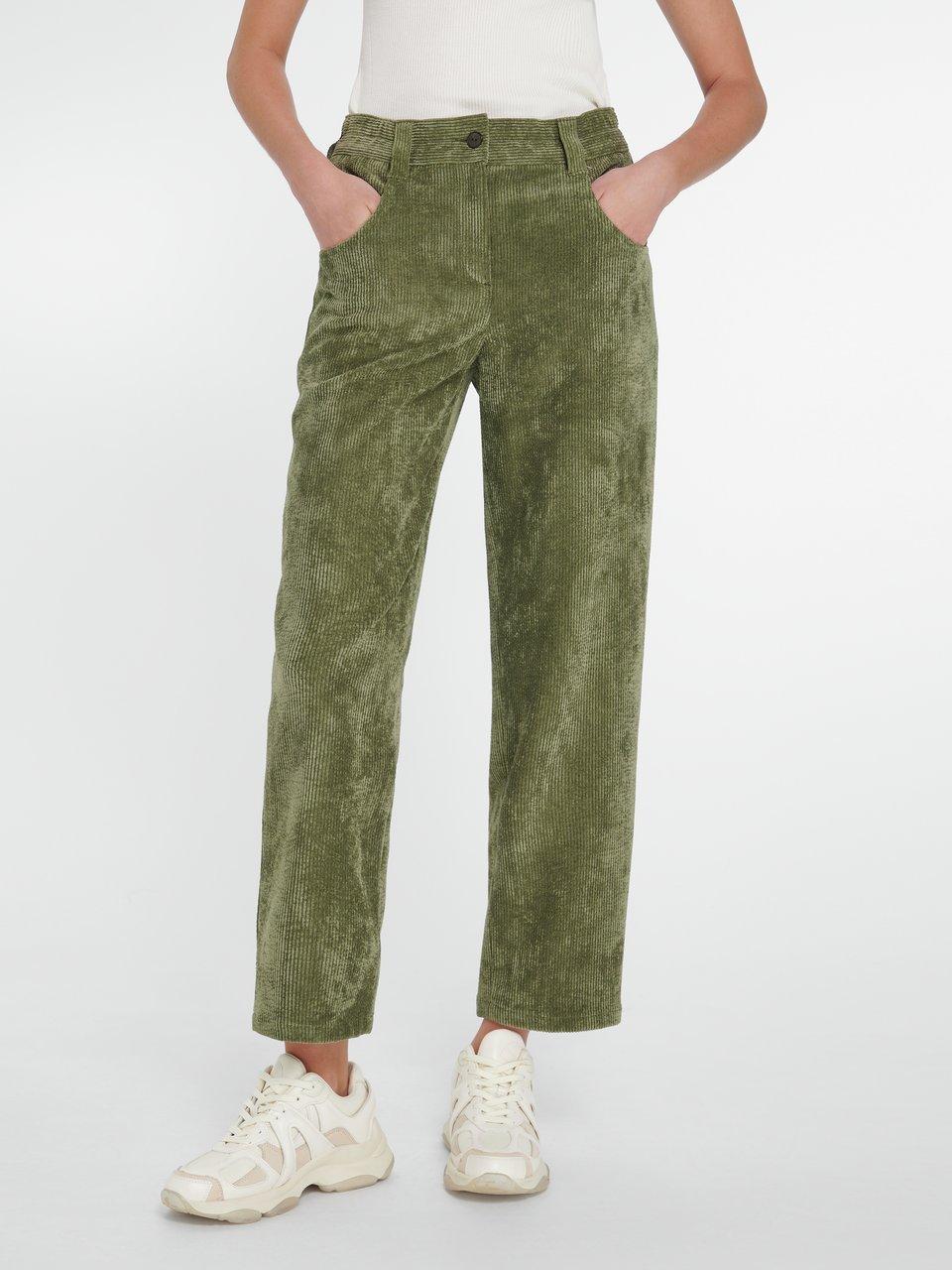 Peter Hahn - Le pantalon 7/8 en velours côtelé