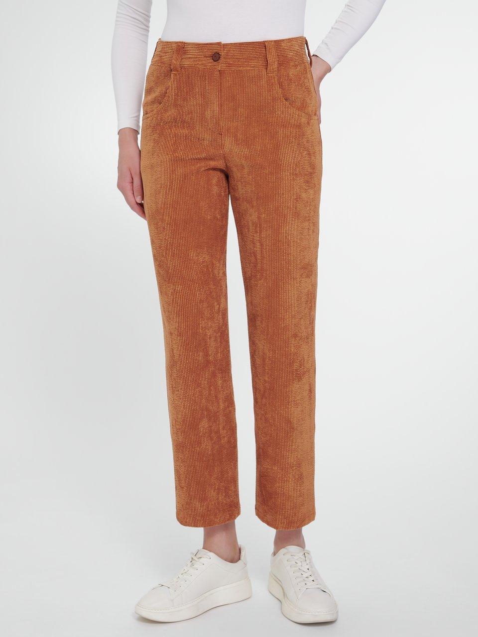 Peter Hahn - Le pantalon 7/8 en velours côtelé
