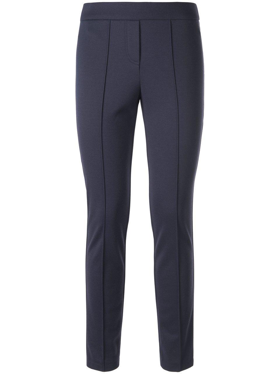 Jersey broek pasvorm Barbara Van Peter Hahn blauw