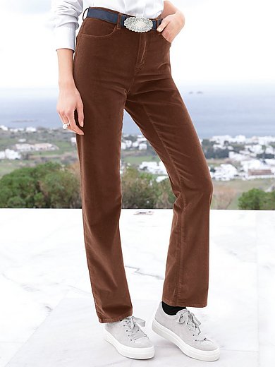 Brax Feel Good - Le pantalon velours Feminine Fit modèle Carola