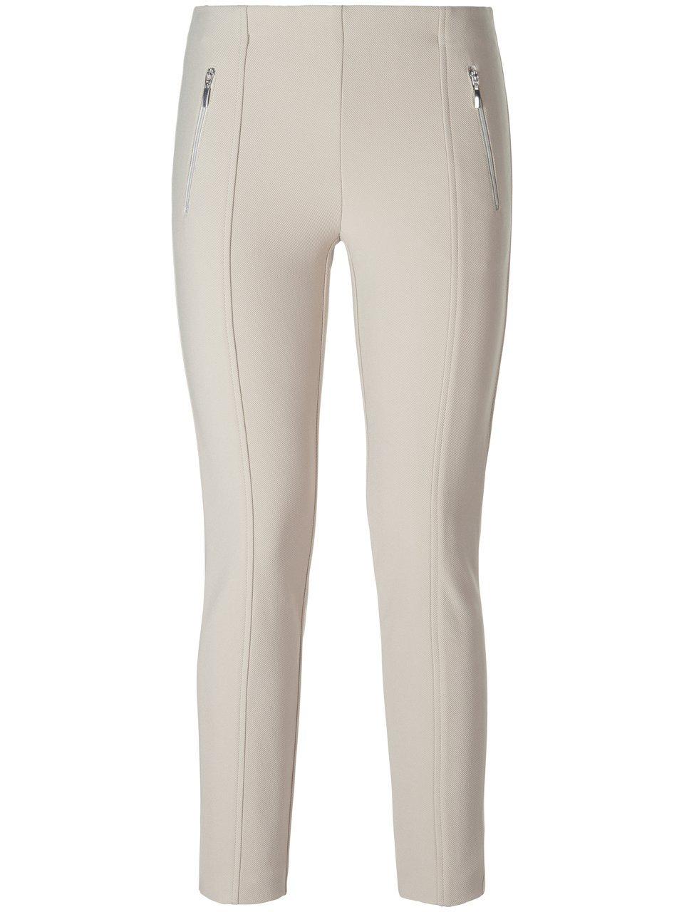 Enkellange legging pasvorm Sylvia Van Peter Hahn beige