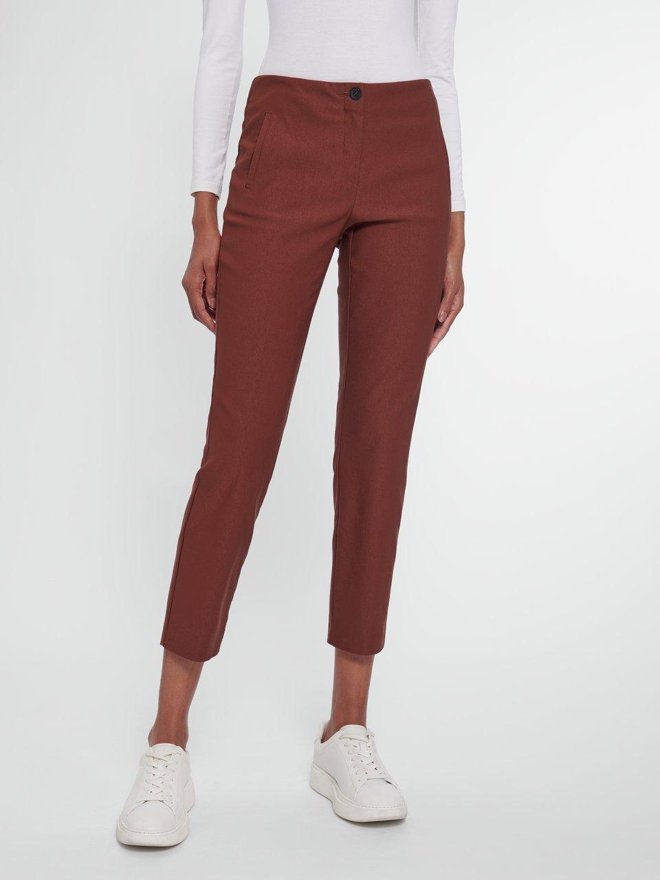 Peter Hahn Le pantalon longueur chevilles ch taigne