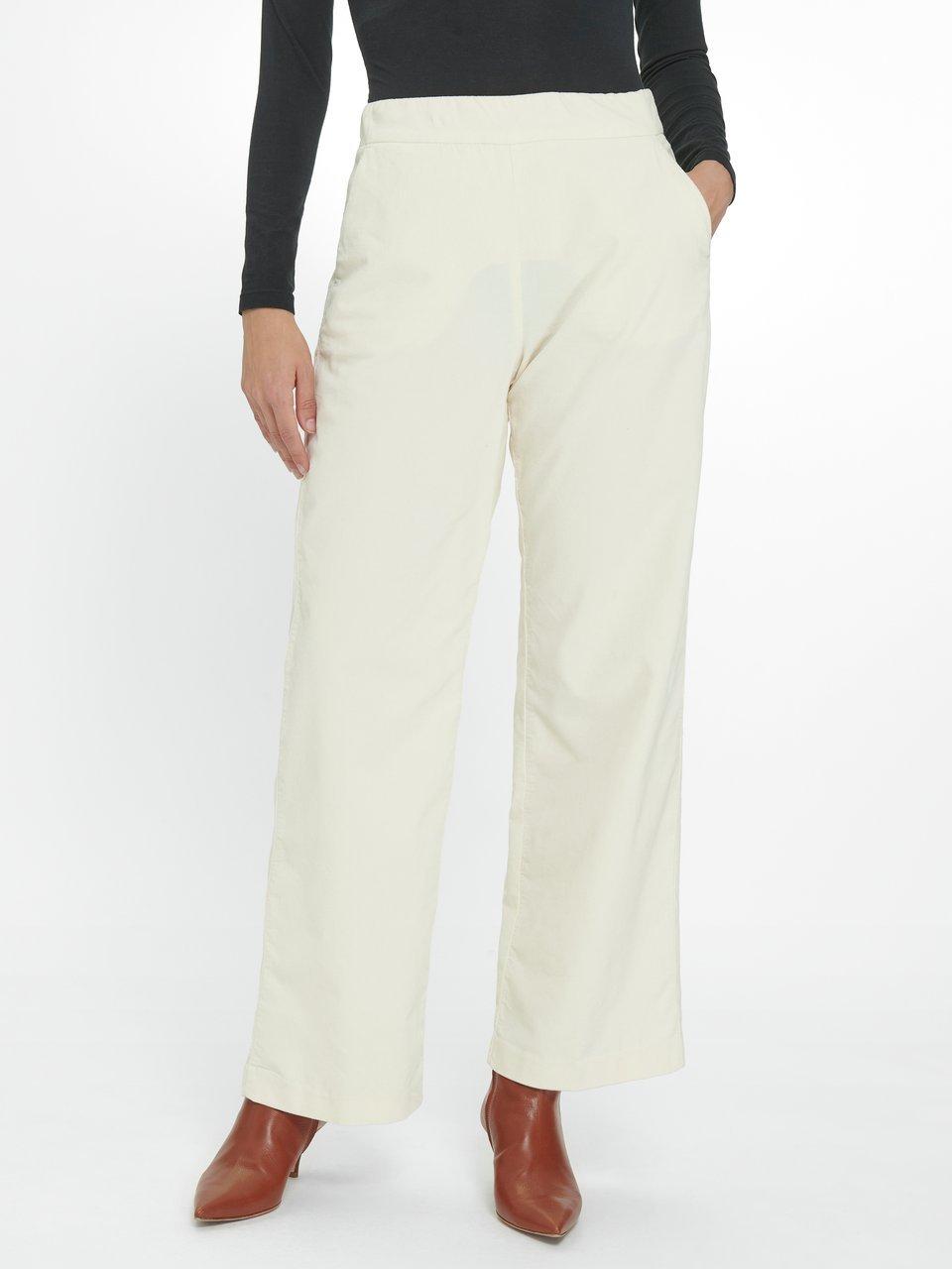 Pantalon velours milleraies femme hot sale