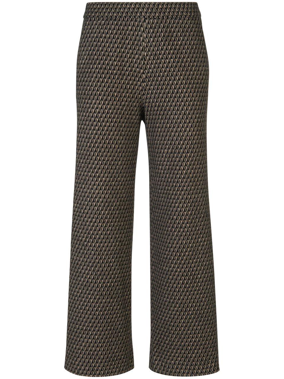 7/8-broek 'Palina' Van Raffaello Rossi zwart