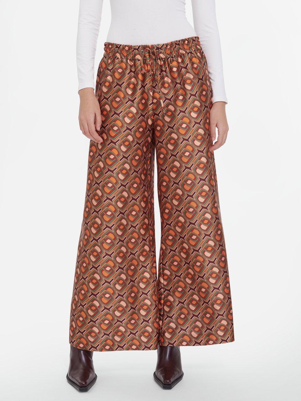 Raffaello Rossi - Hose „Helena“ mit Allover-Muster