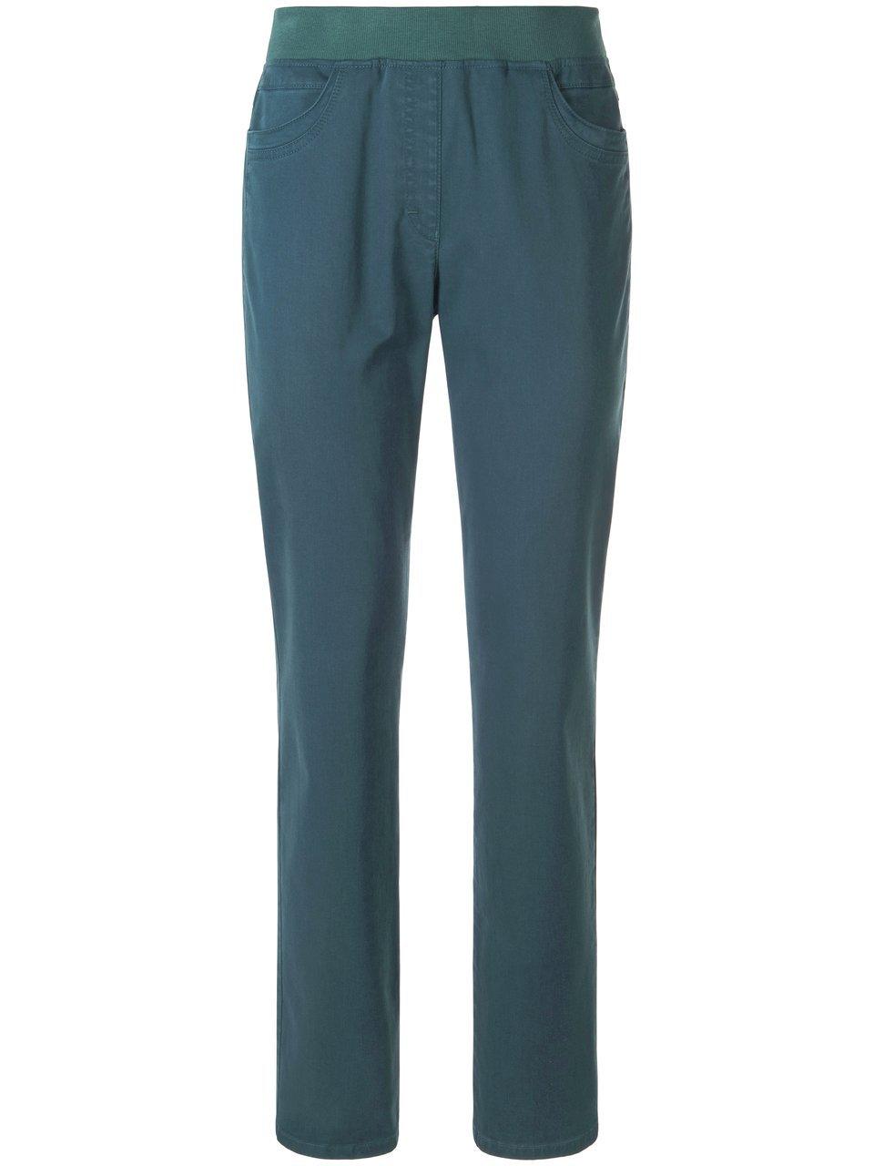 ProForm Slim-broek model Pamina Fun Van Raphaela by Brax turquoise