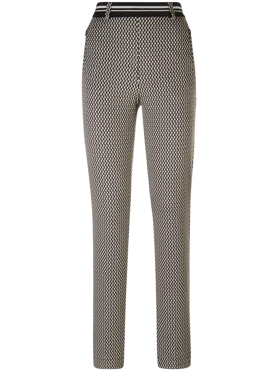Super Slim Fit' -broek Van Raphaela by Brax zwart