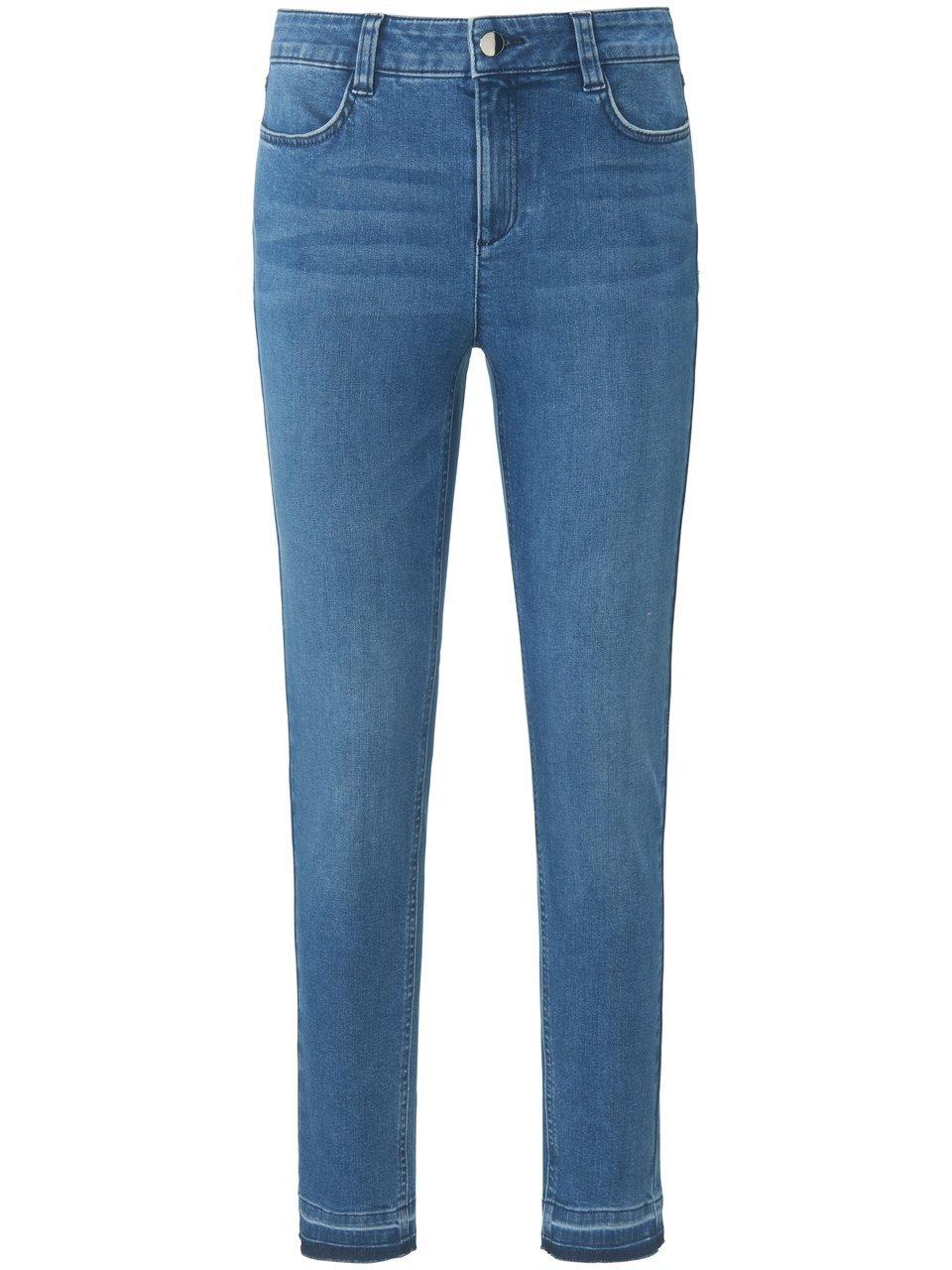 Enkellange Skinny Fit-jeans in smal 4-pocketsmodel Van DAY.LIKE denim