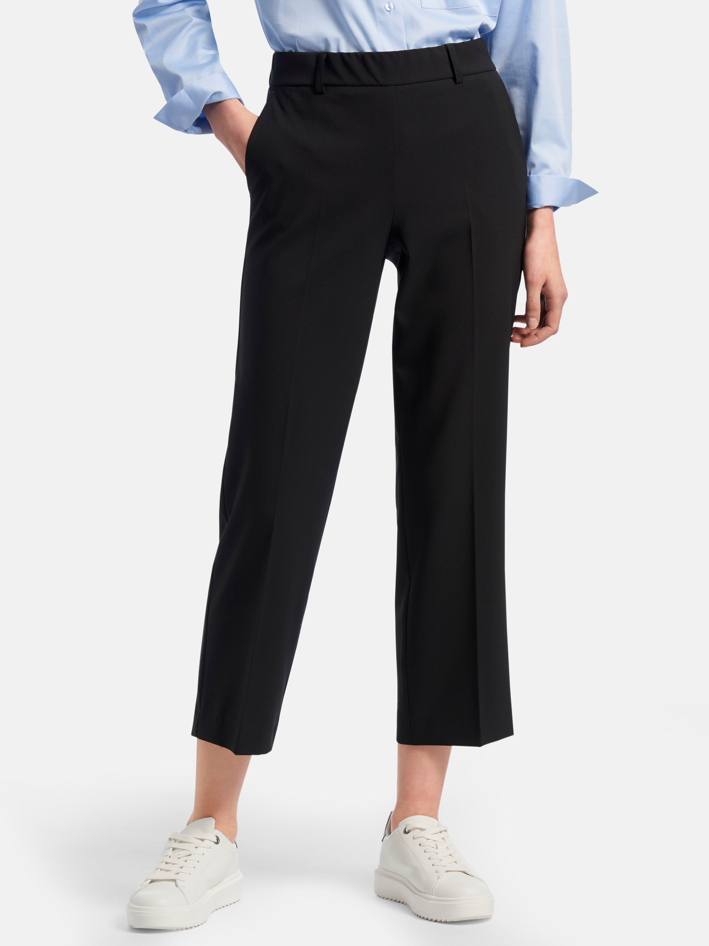 DAY.LIKE - Wide Fit-7/8-broek met persplooien