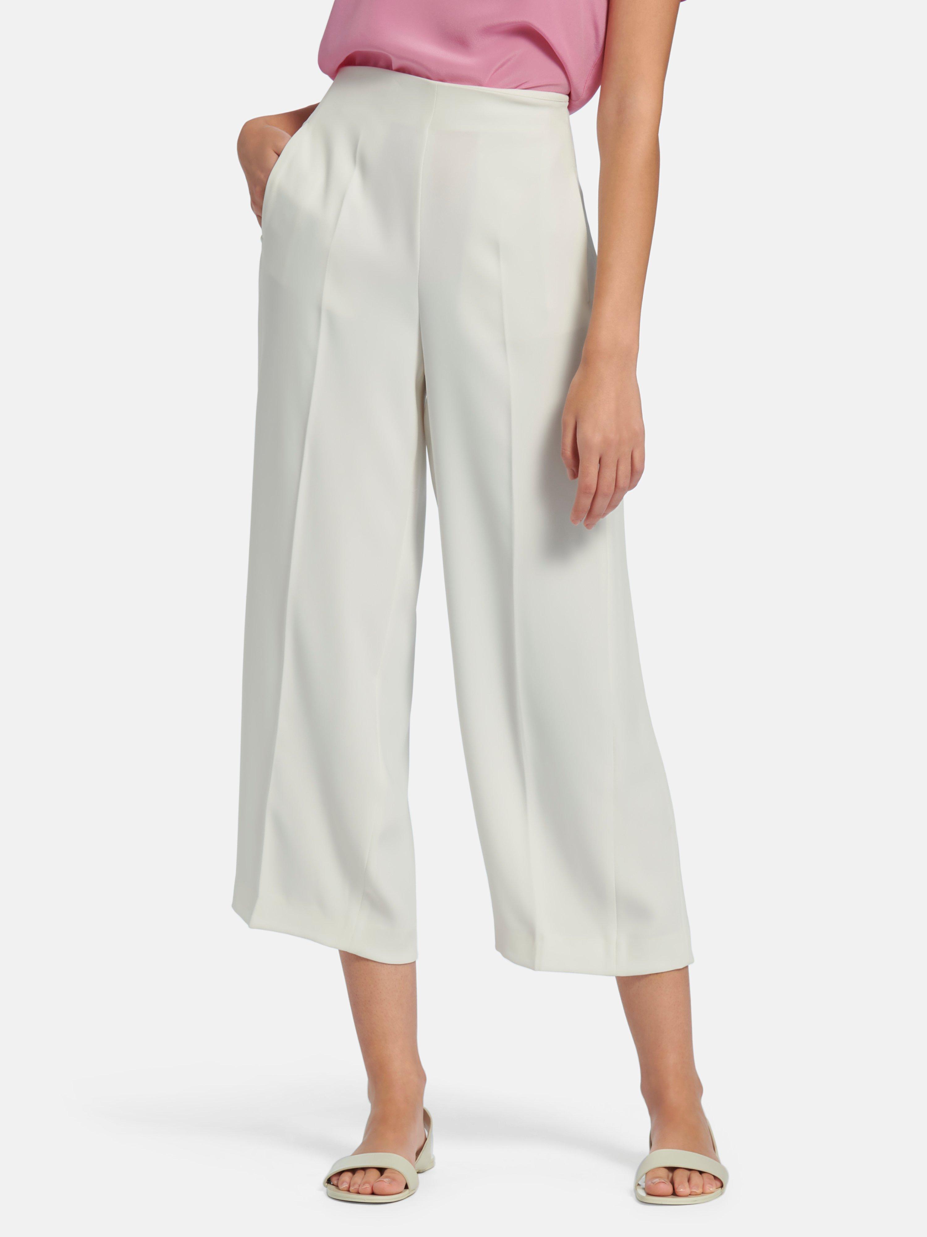 The Mercer N Y Culottes With Slash Pockets Off White
