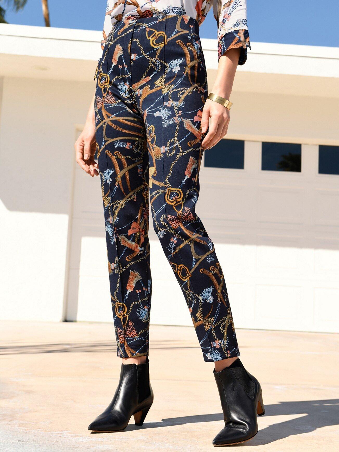 Riani - Knöchellange Jersey-Hose