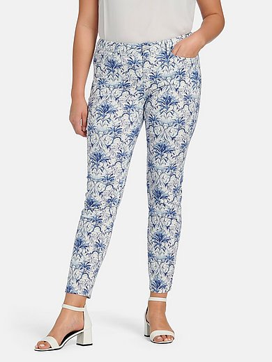 Anna Aura - Trousers with floral print