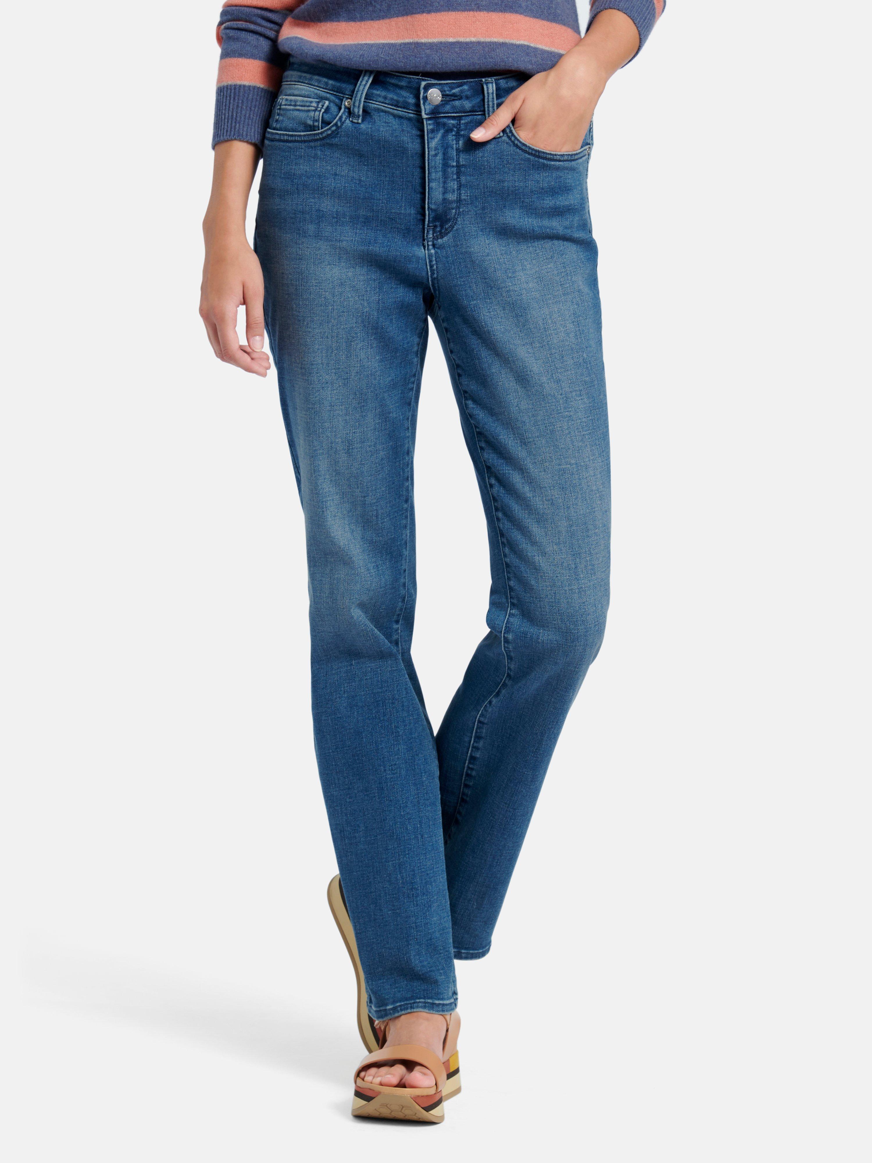 NYDJ Jeans med ben Midblue denim