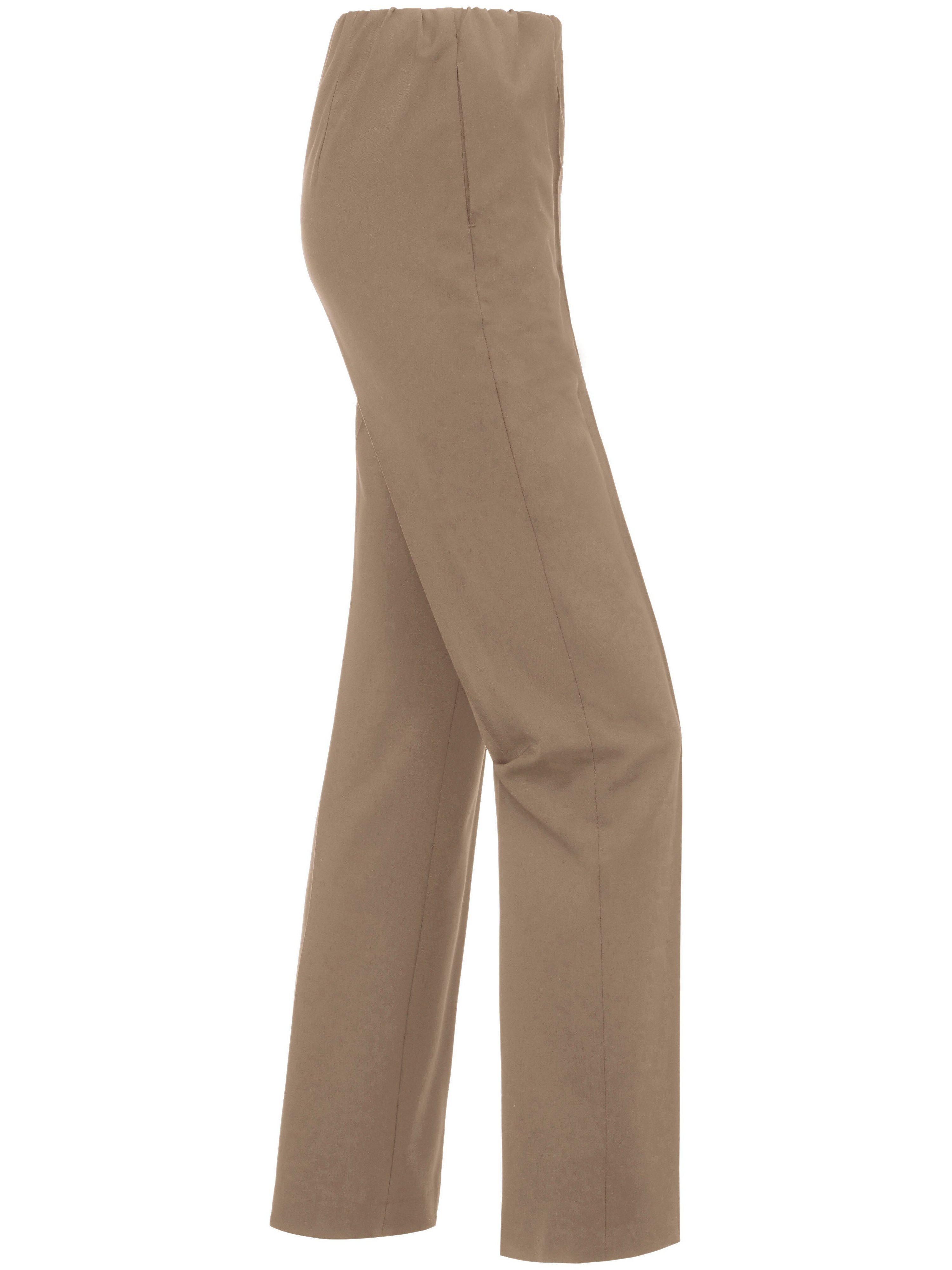 Bukser uden lukning, model PAULA Fra Raphaela by Brax brun