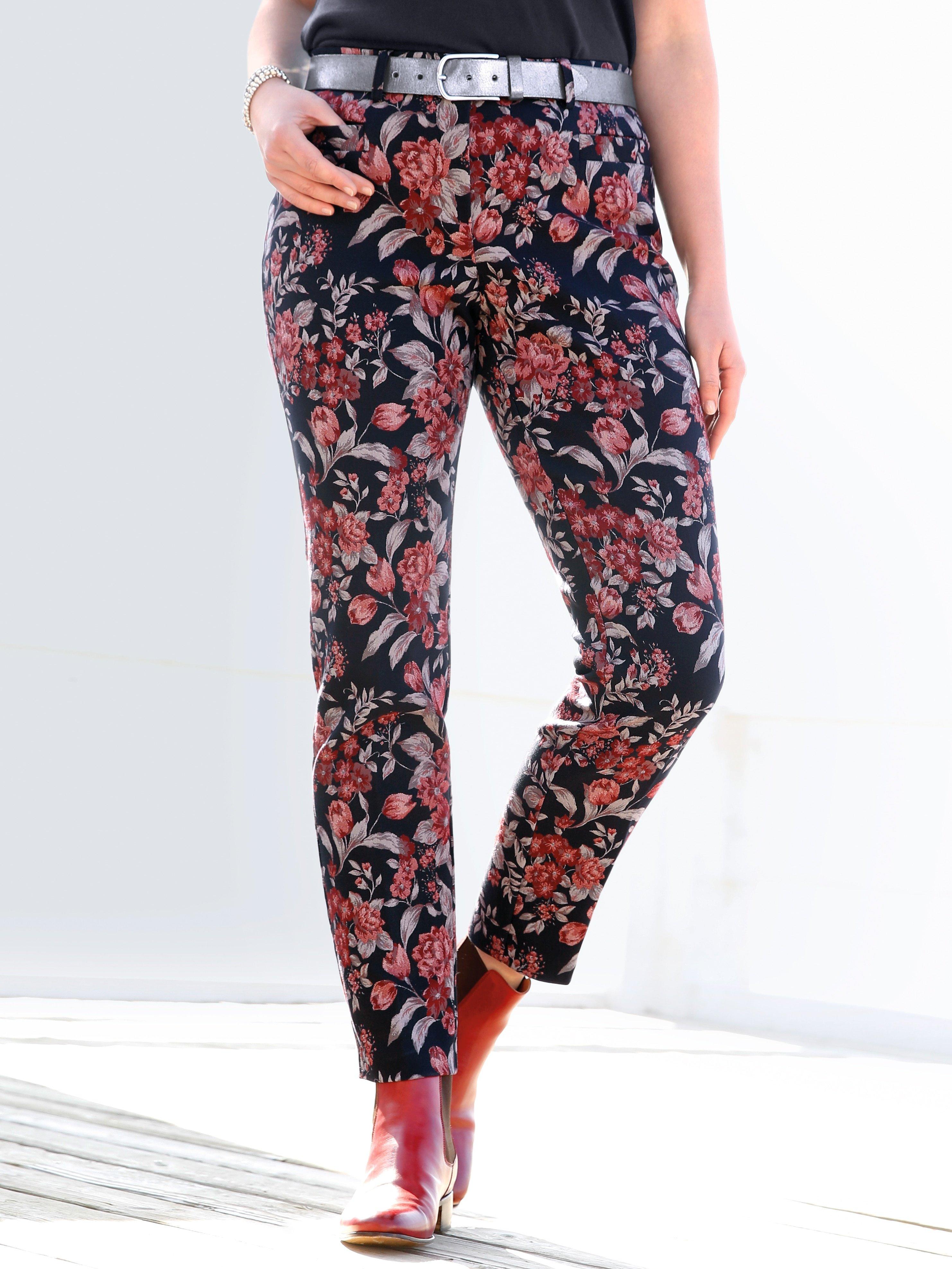 Anna Aura - Hose mit Blüten-Impressionen