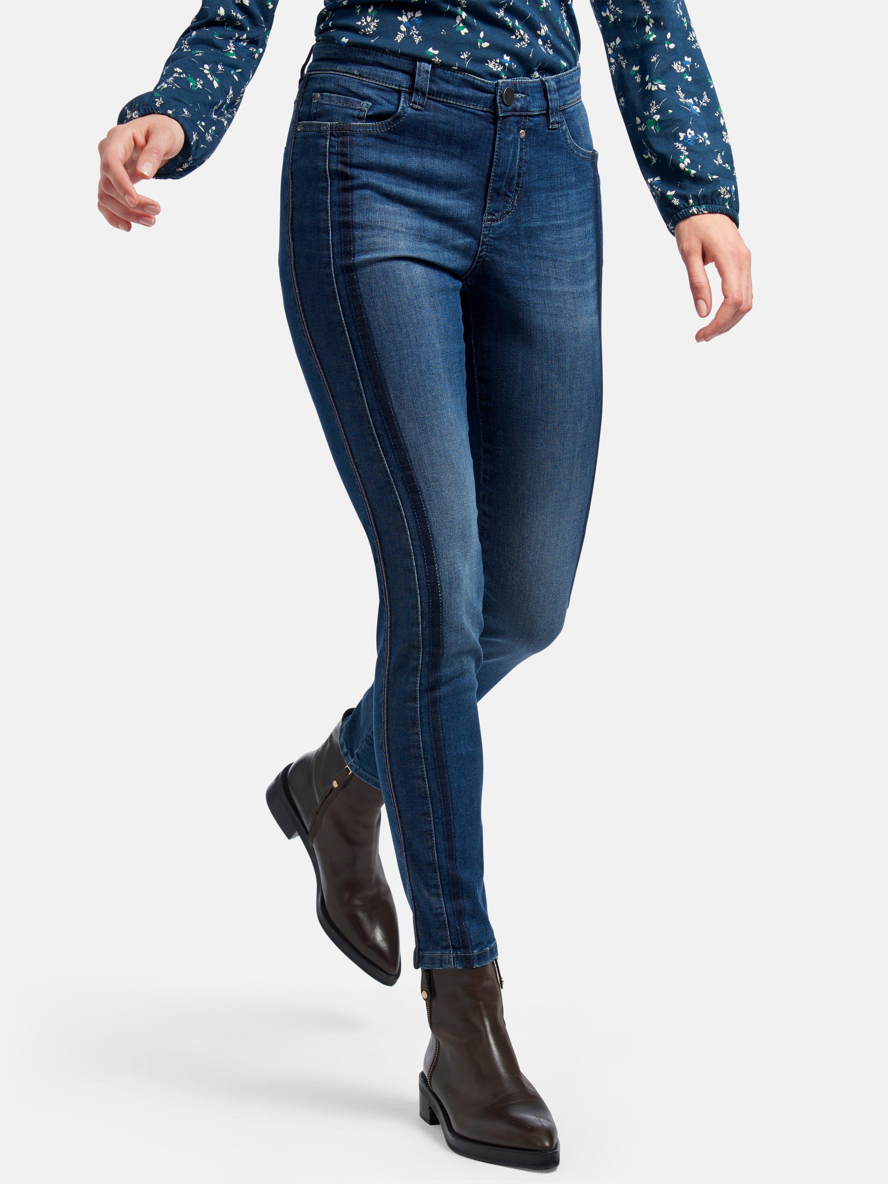 ankle design jeans