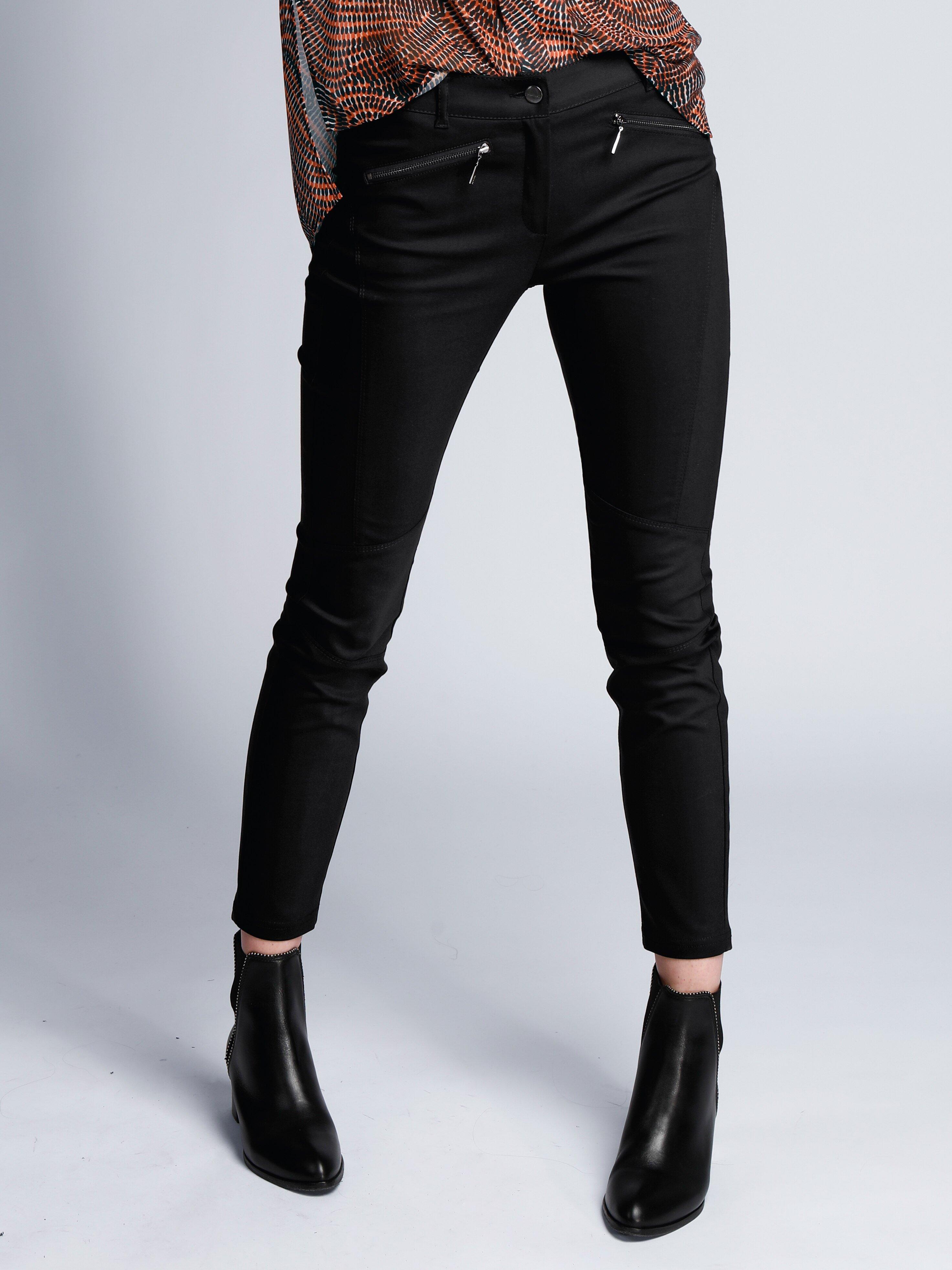 comma, - Skinny-Hose mit coolem Knieeinsatz