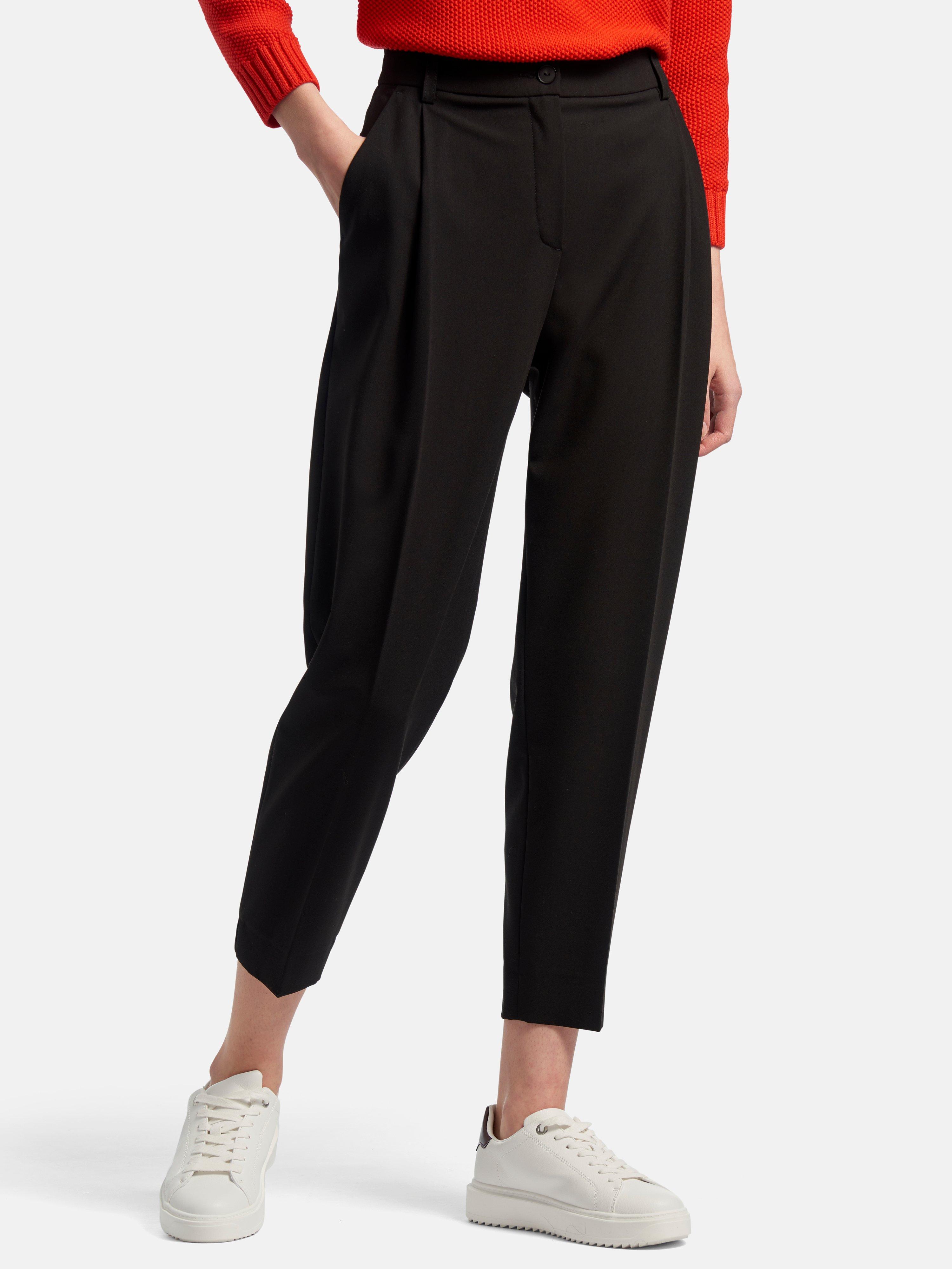 DAY.LIKE - Knöchellange Wide Fit-Bundfalten-Hose