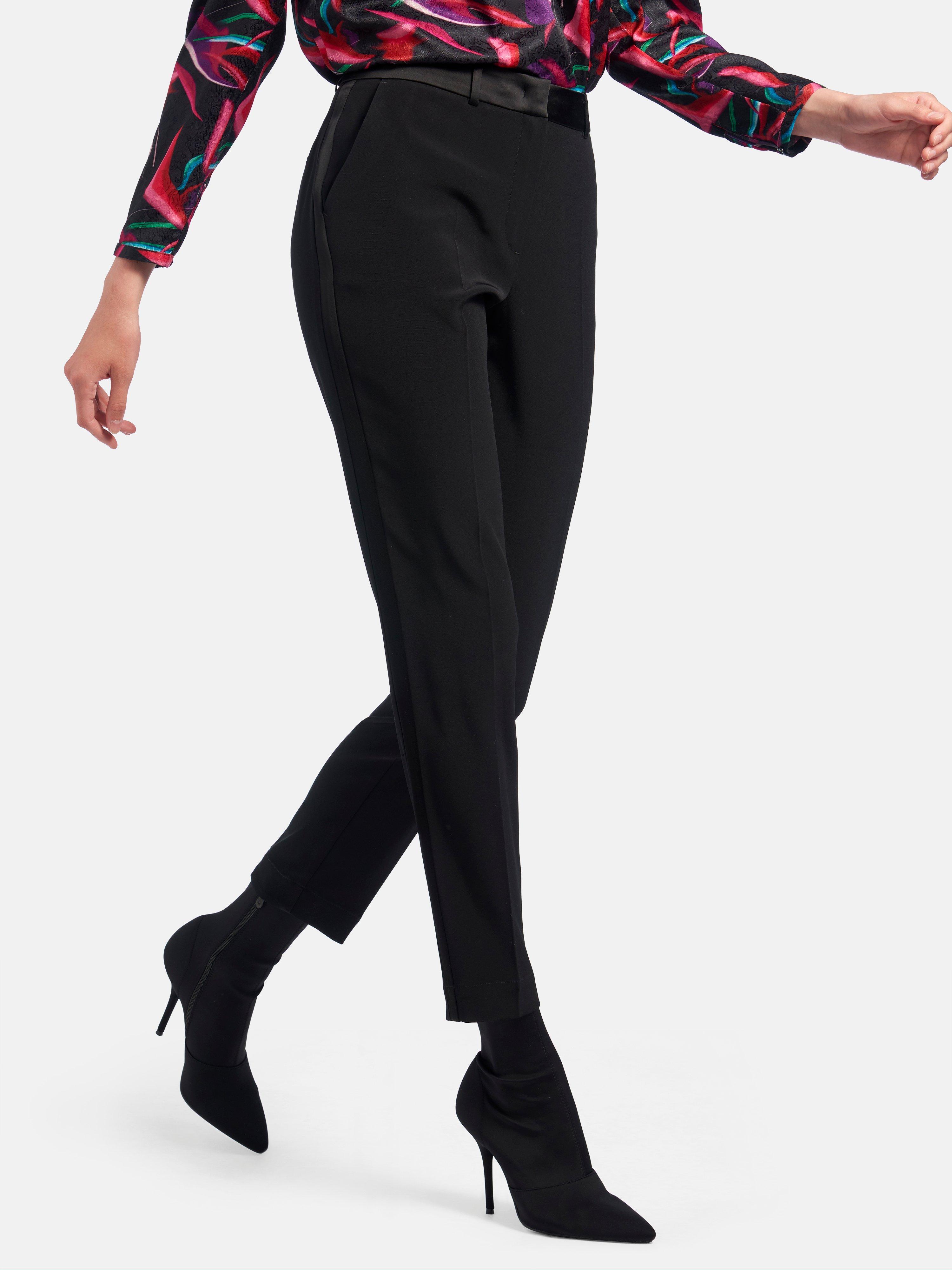 Uta Raasch - Broek met zoomsplit in de smalle pijpen