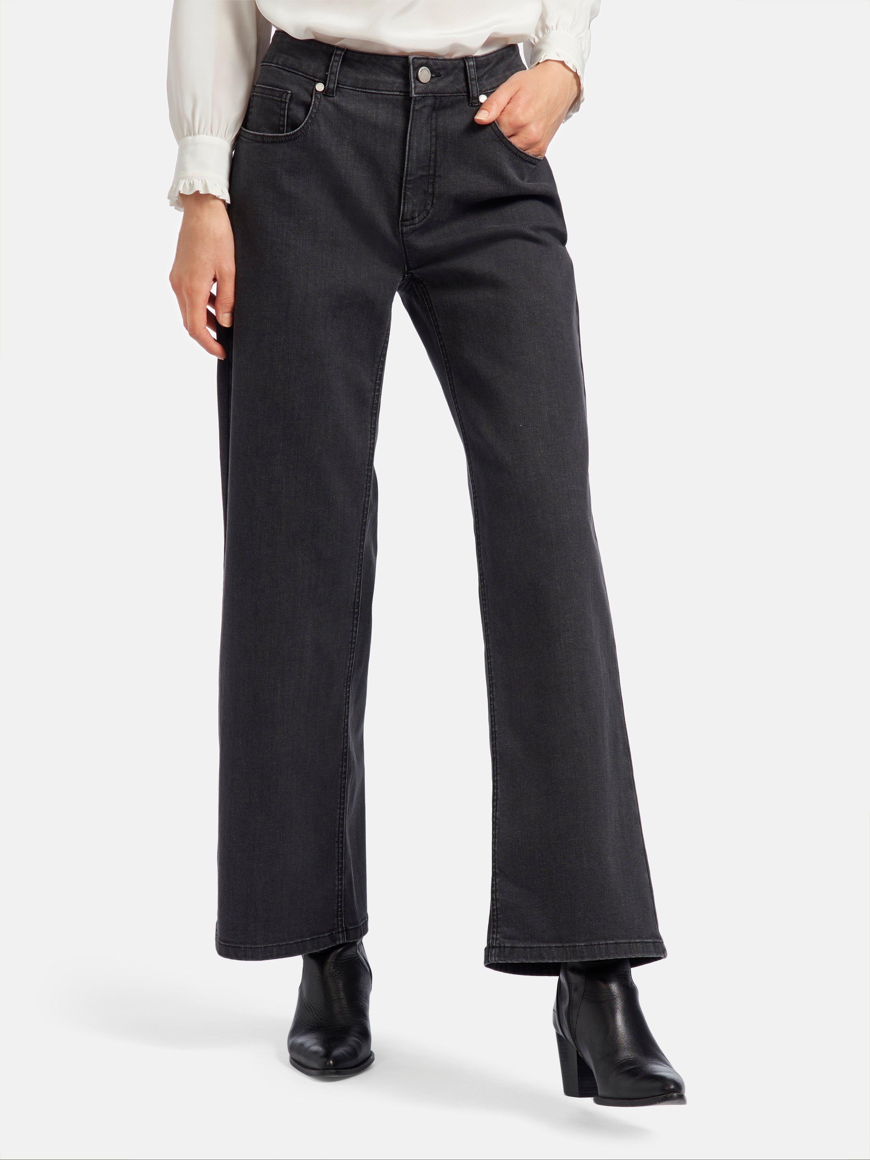 Uta Raasch - Wide Leg-jeans met studs