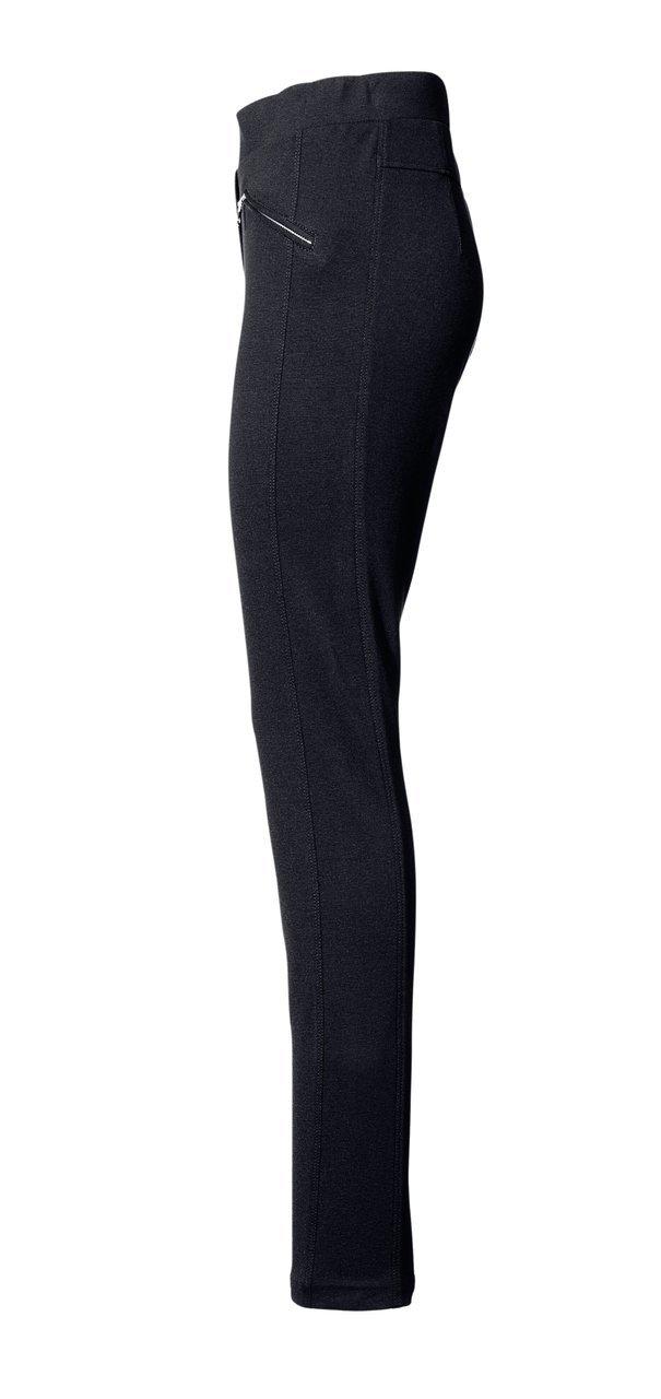 Thumbnail - Knöchellange Jersey-Schlupfhose Passform Sylvia Peter Hahn blau