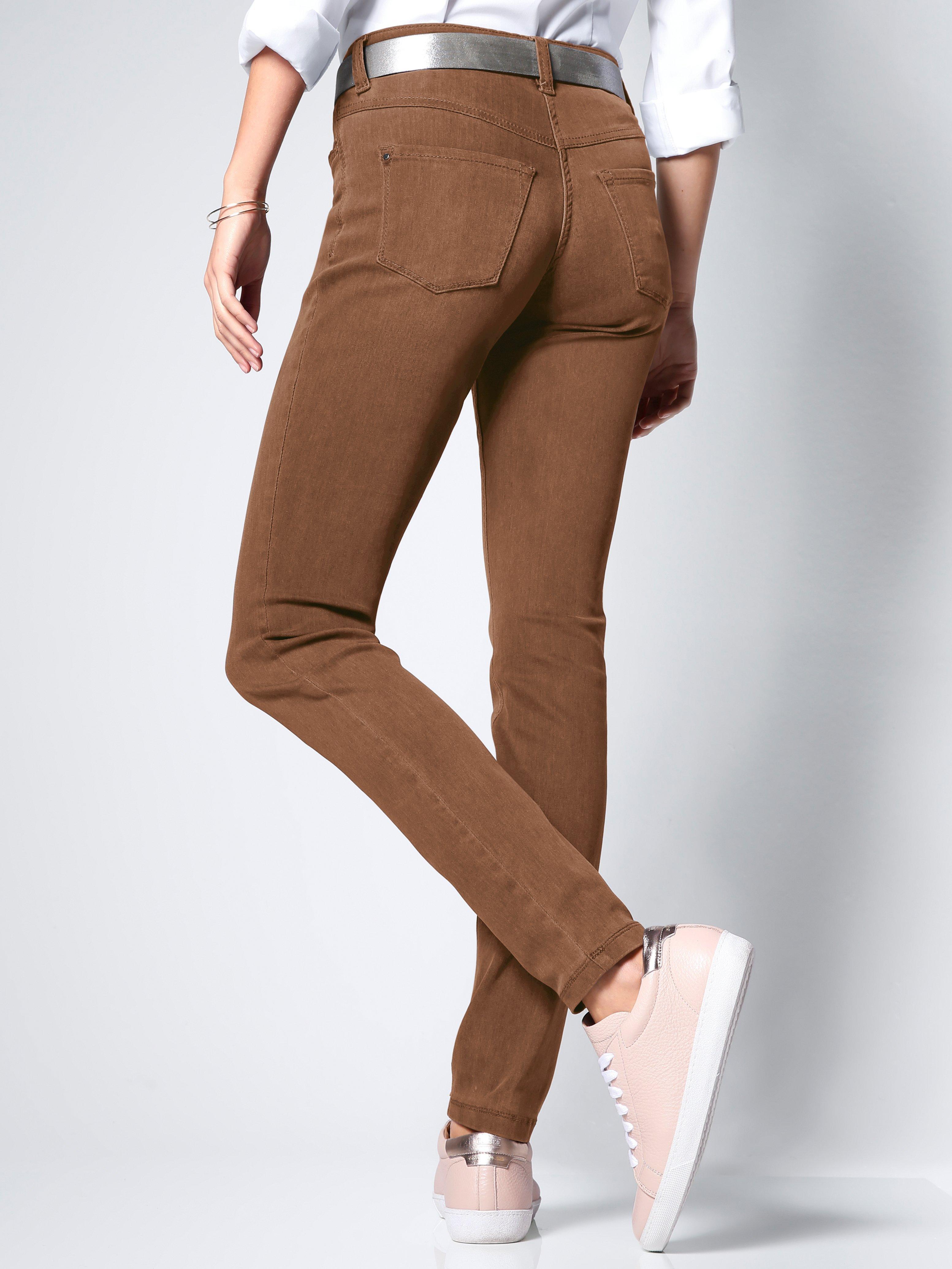 nærme sig Phobia Kantine Mac - Dream Skinny-jeans med smalle ben - Camel