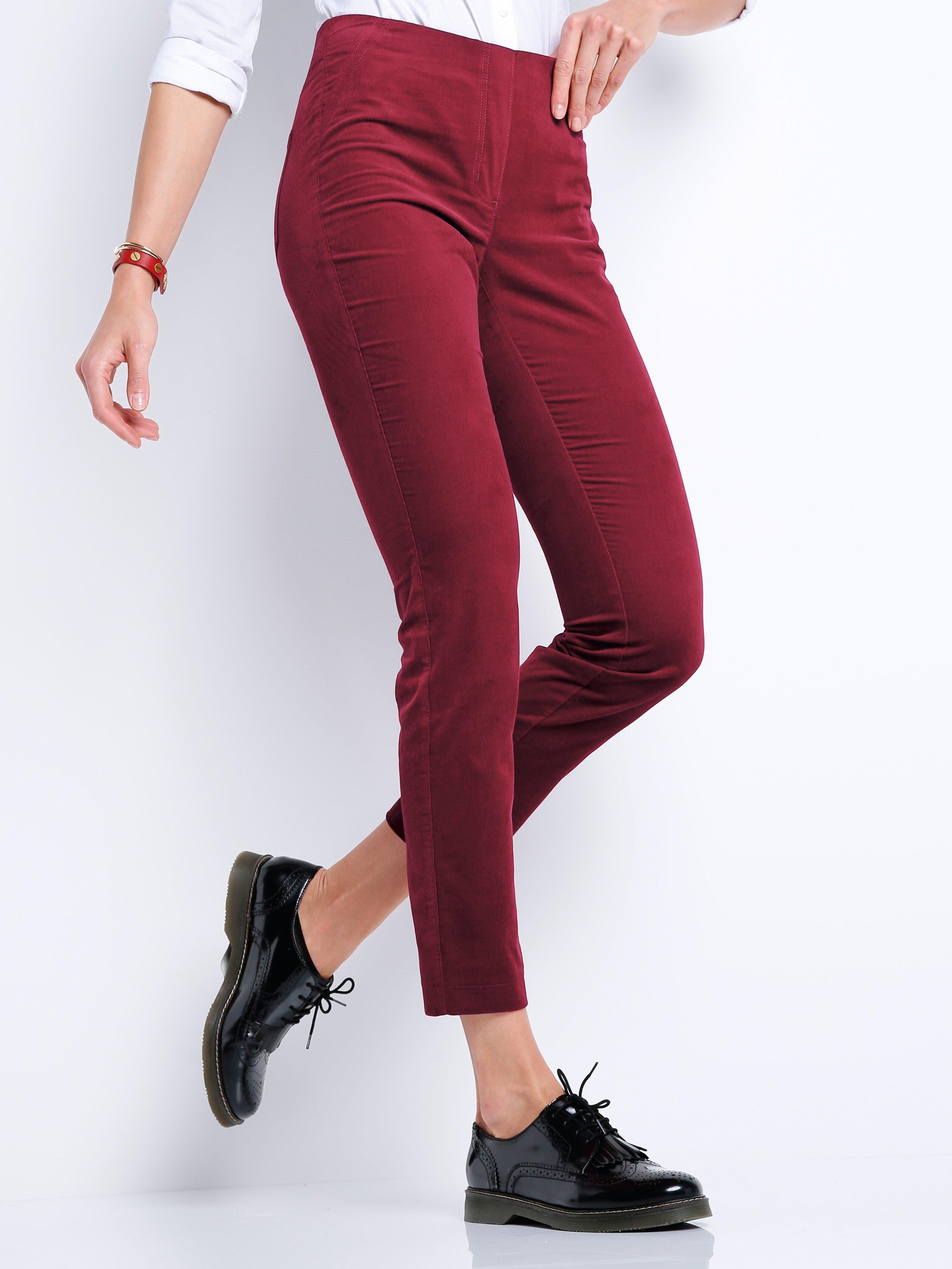 Peter Hahn - Samt-Schlupf-Hose Passform Sylvia