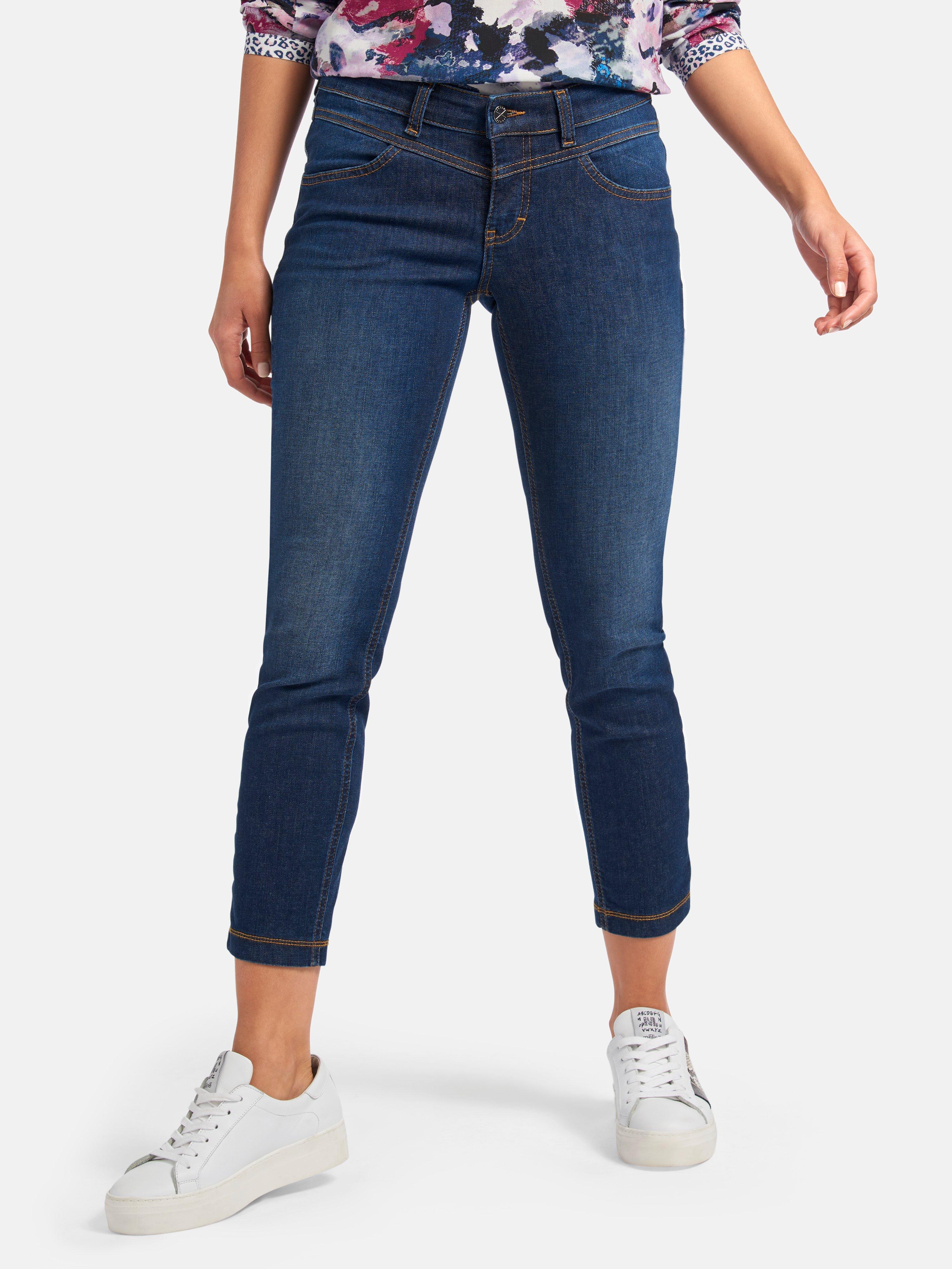 Methode Voetzool Rekwisieten Mac - Jeans Dream Slim inchlengte 28 - blue-denim